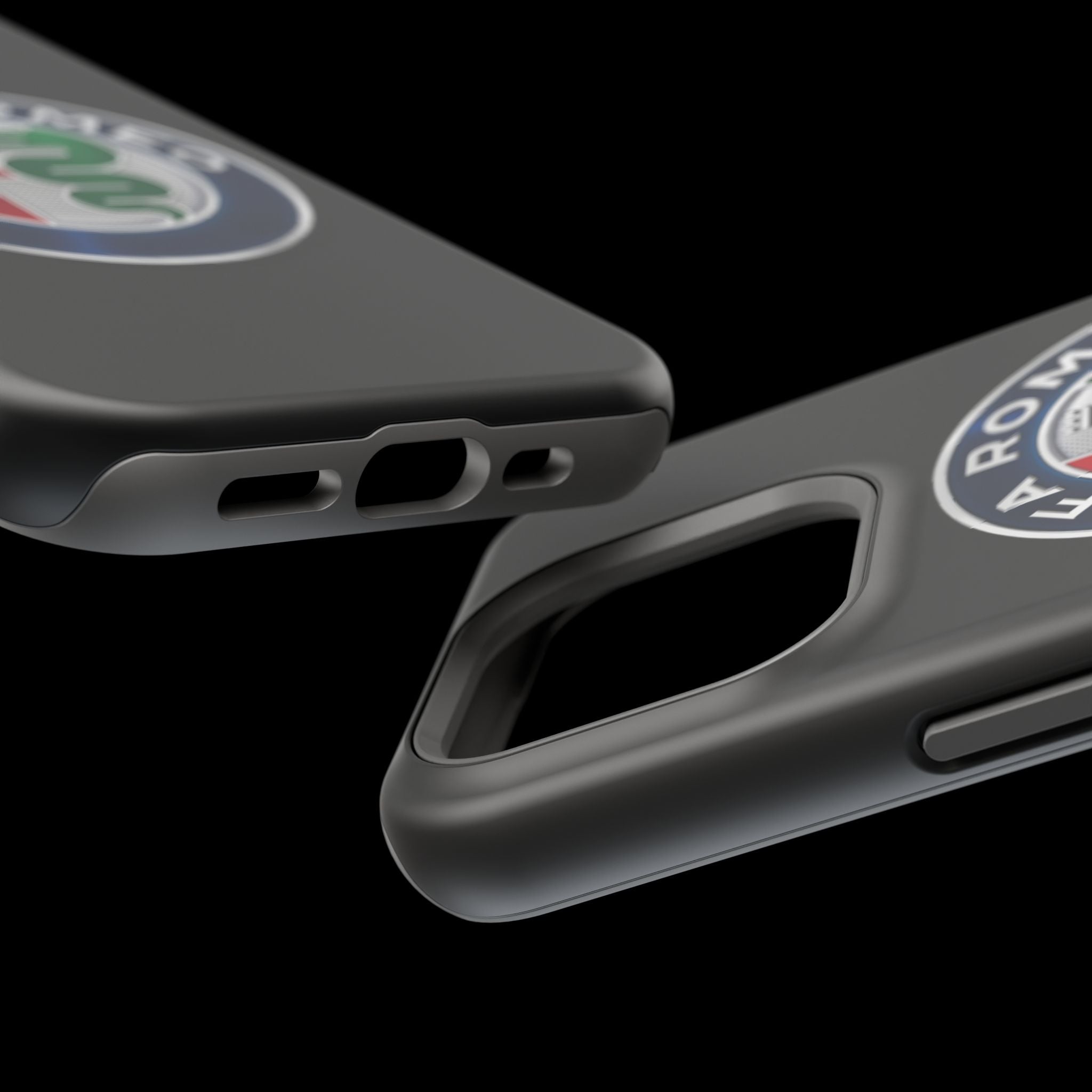 Vulcano Black inspired Magnetic Tough Cases