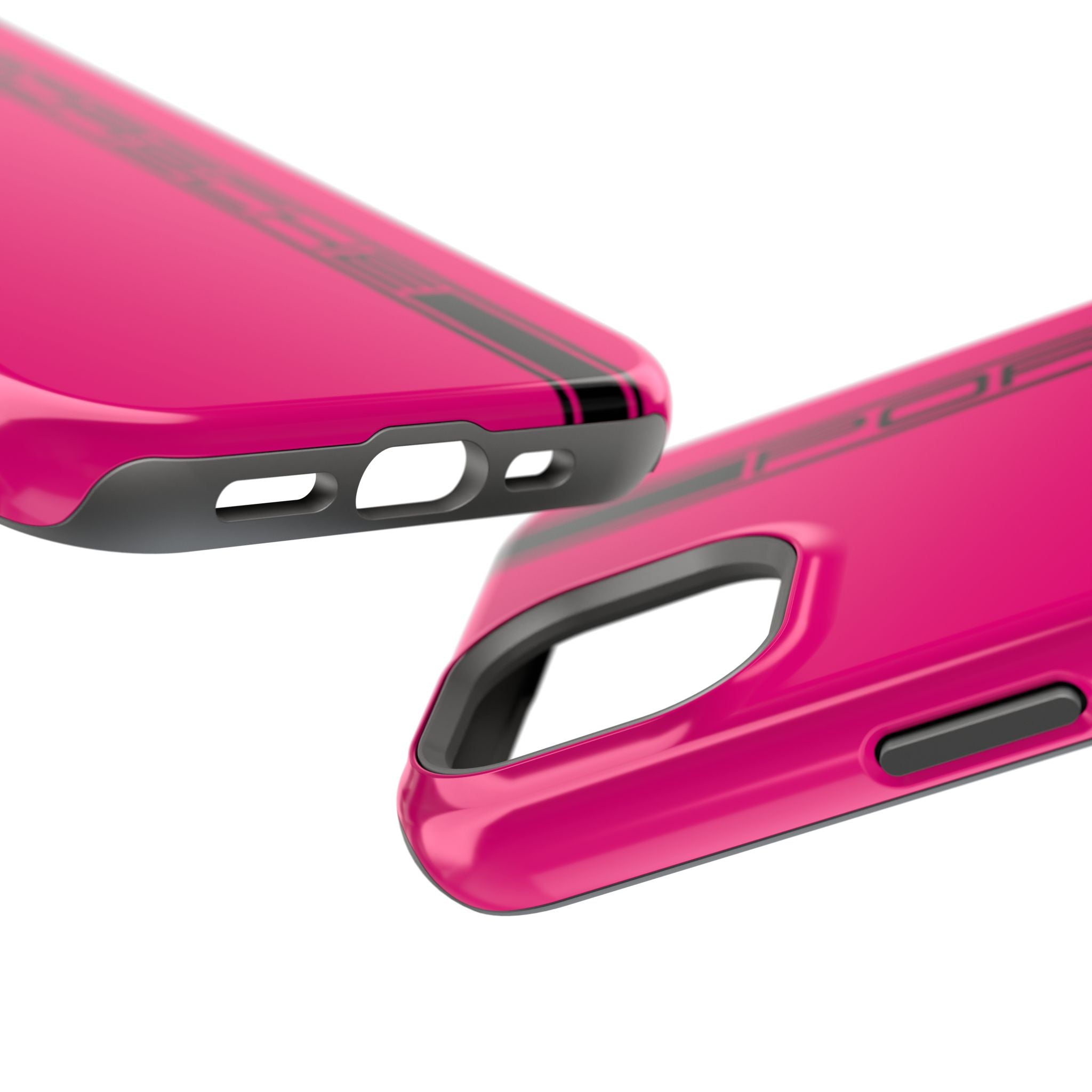Porsche Rubystar colored inspired Magnetic Tough Cases