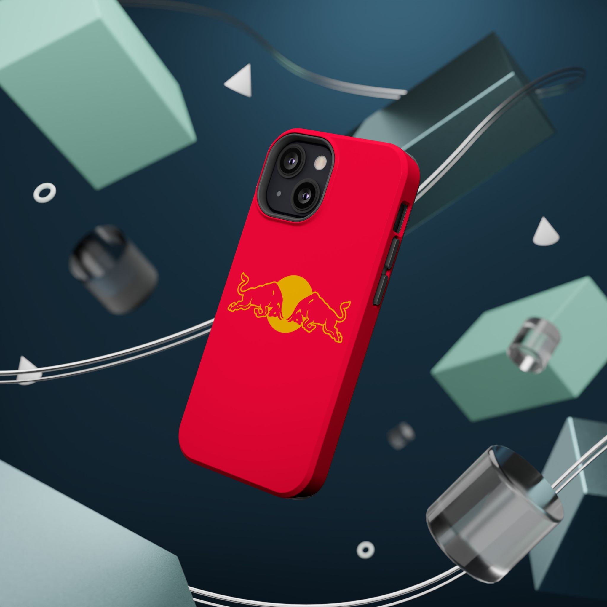 Red Bull red inspired Magnetic Tough Cases