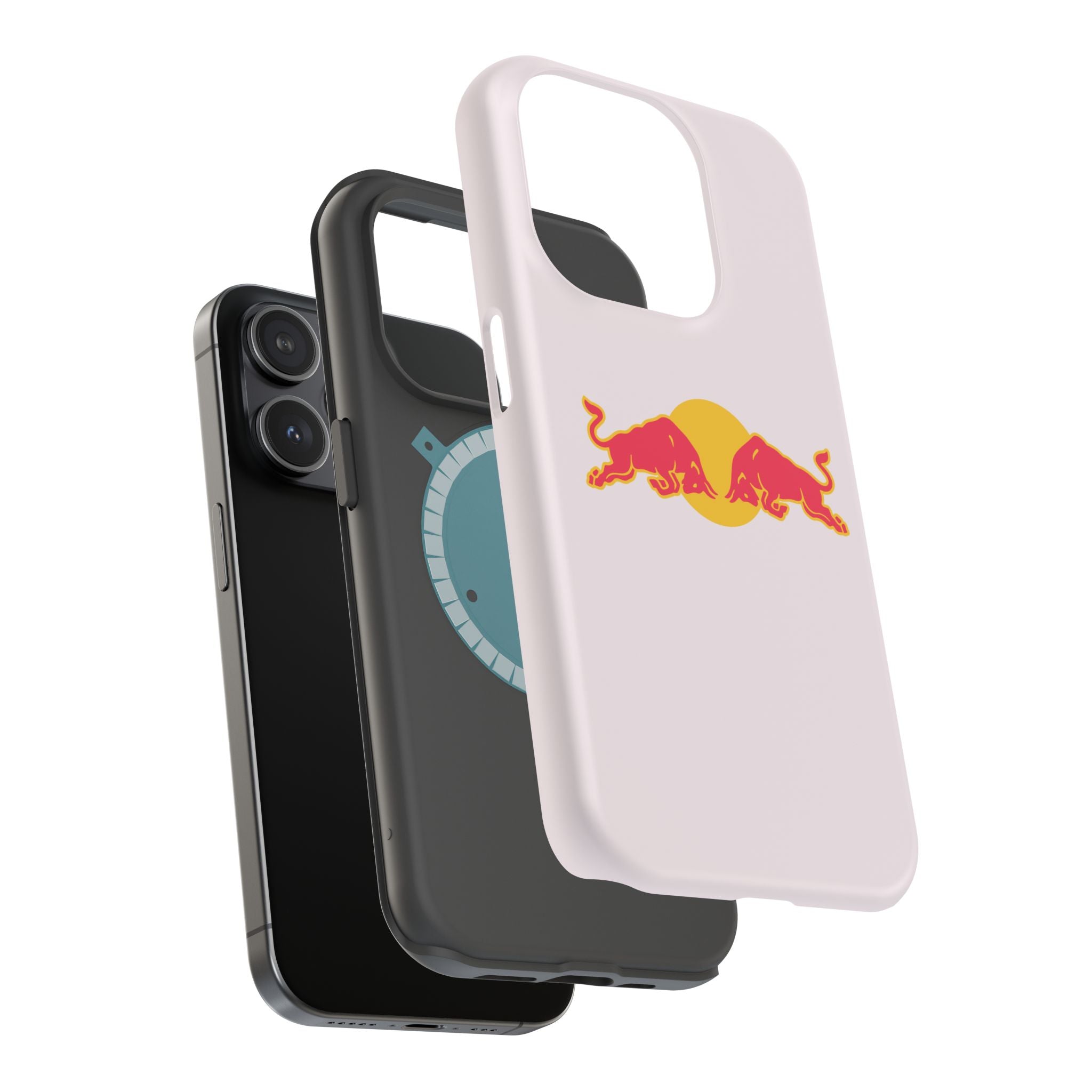 Red Bull white inspired Magnetic Tough Cases
