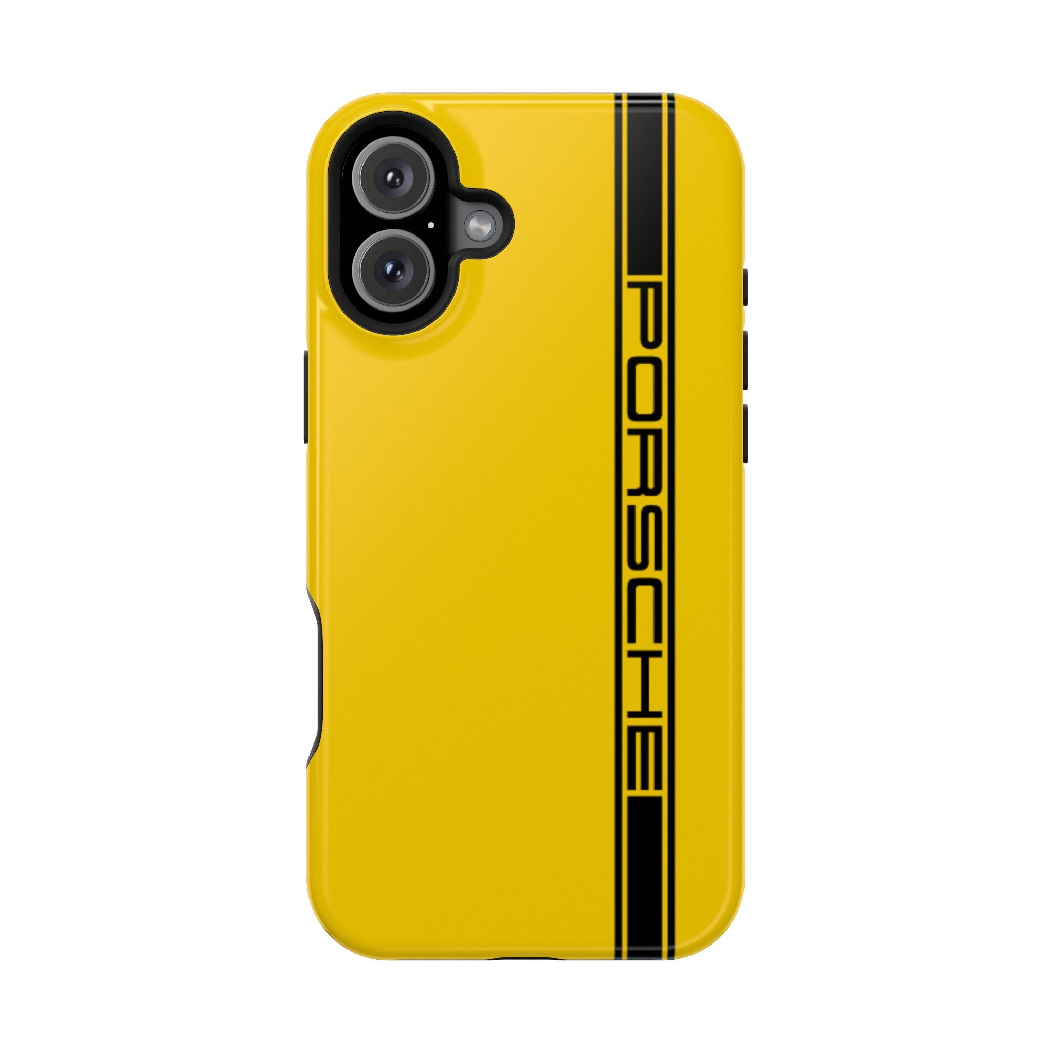 Porsche Speed yellow inspired Magnetic Tough Cases