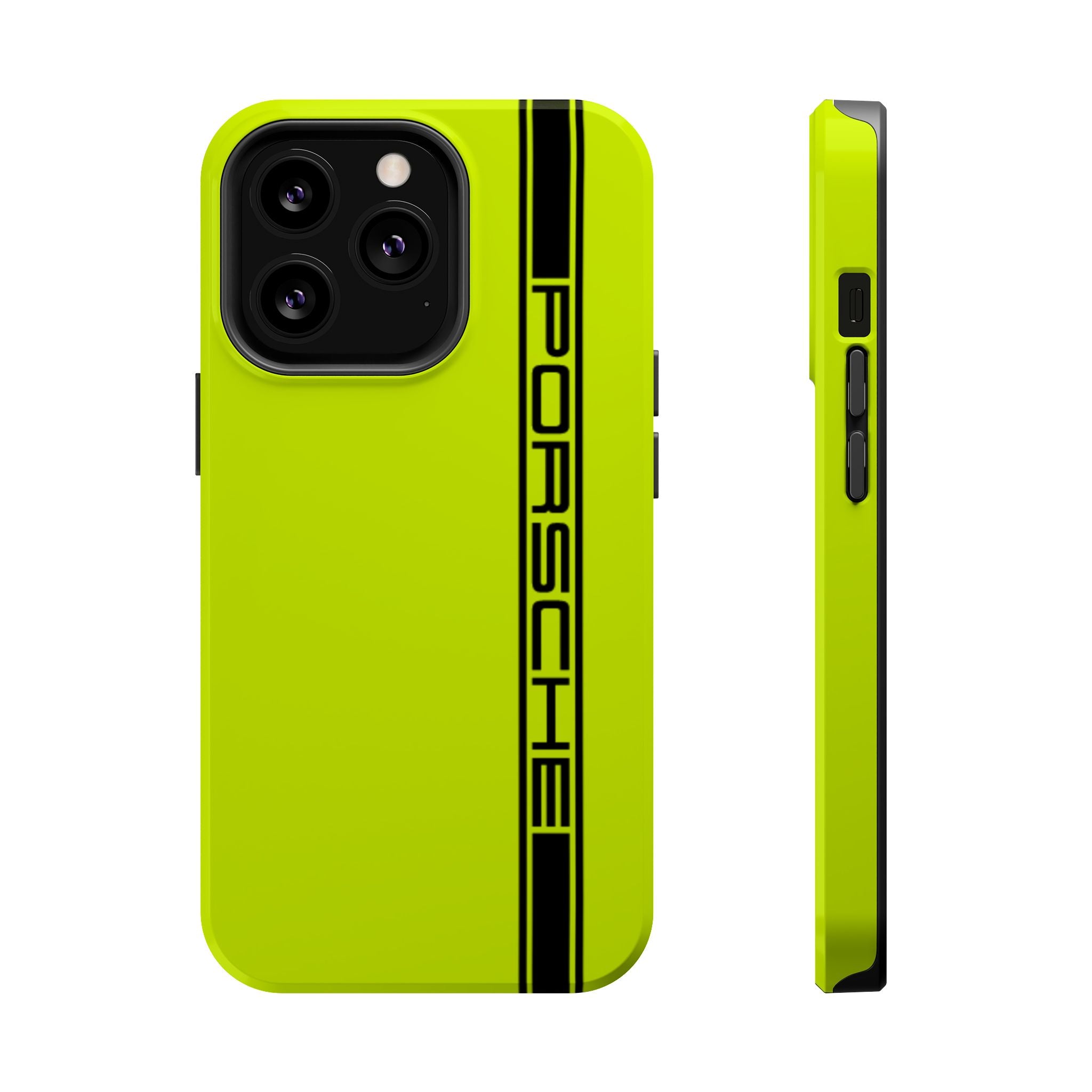 Porsche Acid green inspired Magnetic Tough Cases