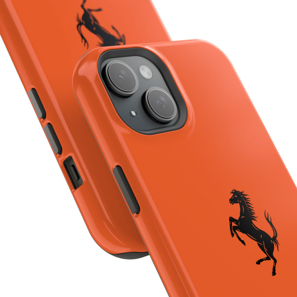 Ferrari horse Rosso Dino inspired Magnetic Tough Cases