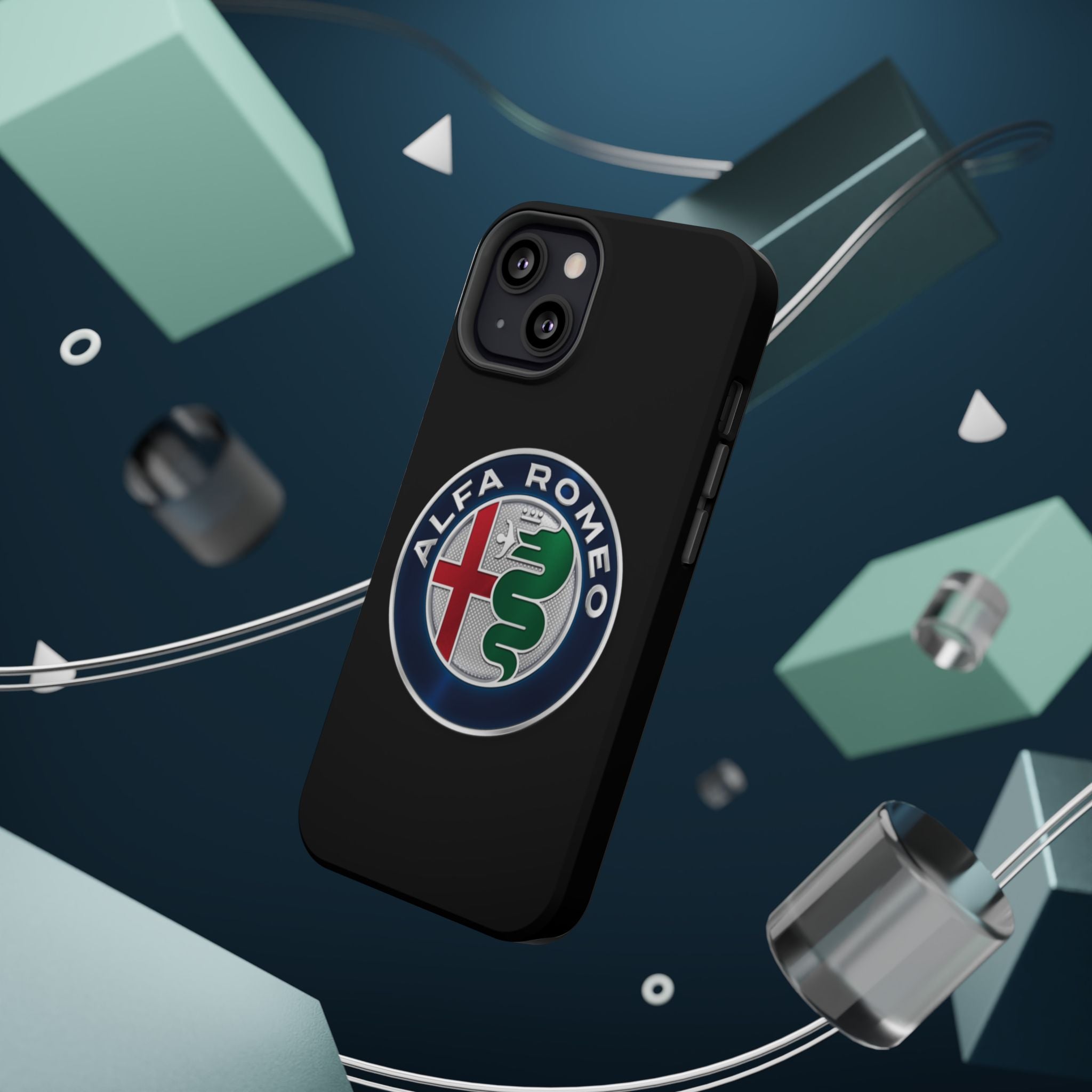 Vulcano Black inspired Magnetic Tough Cases