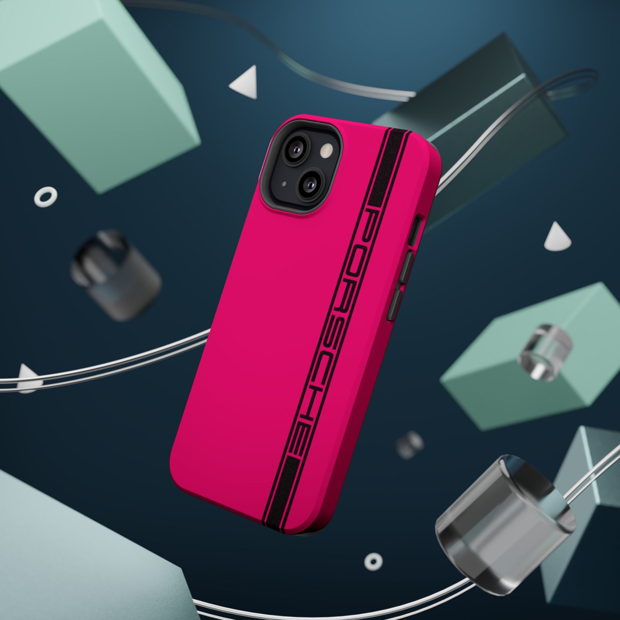 Porsche Rubystar colored inspired Magnetic Tough Cases