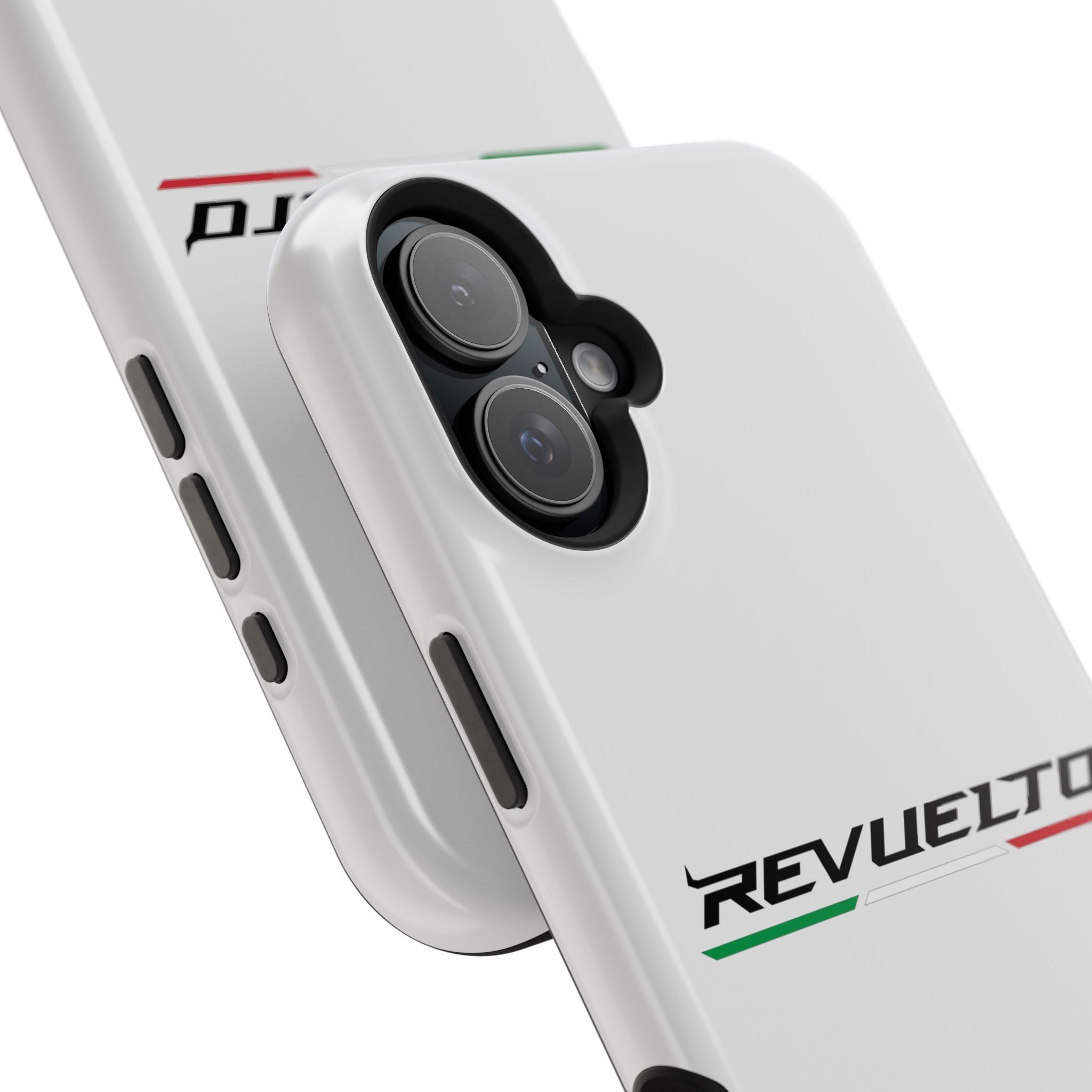 Lamborghini Revuelto White inspired Magnetic Tough Cases