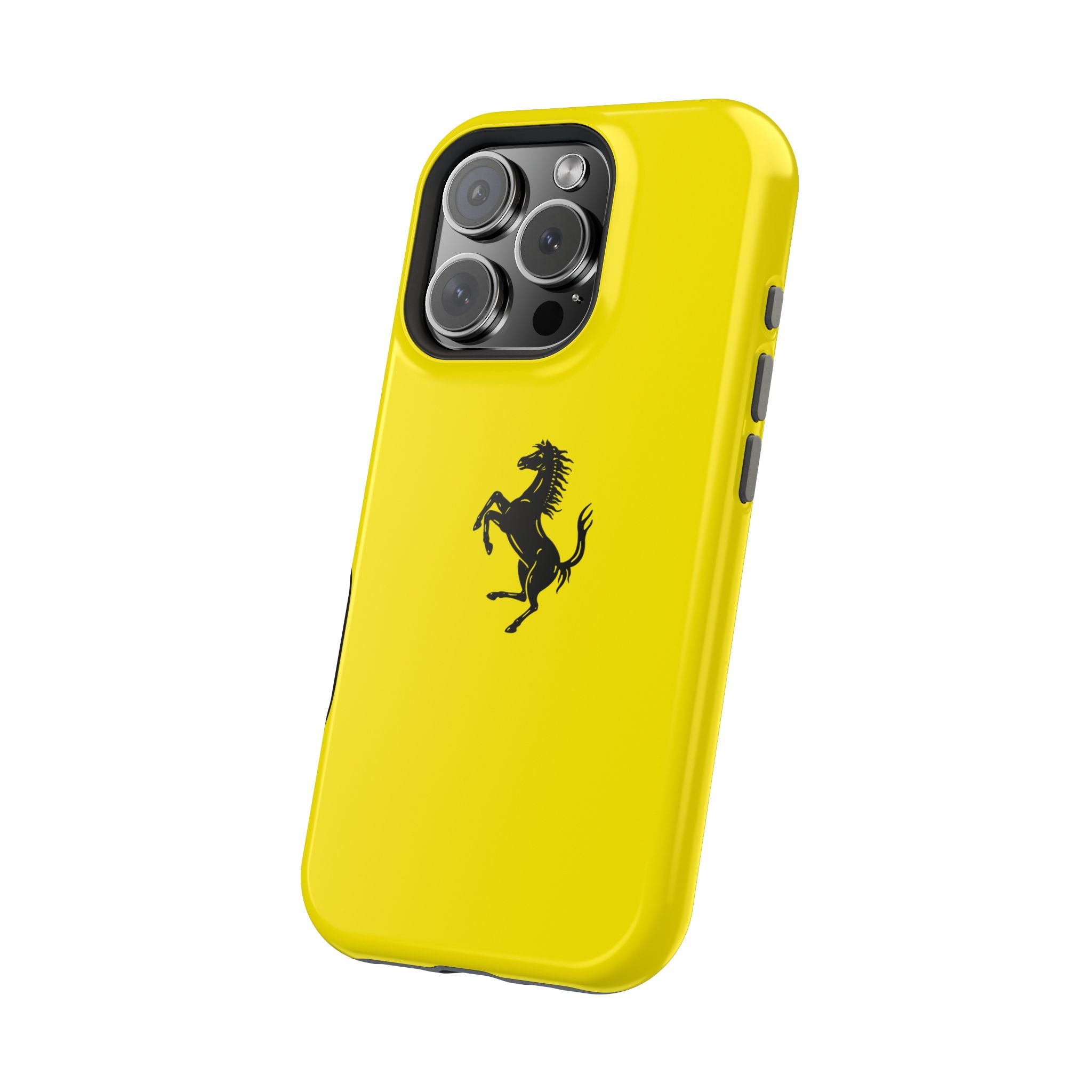 Ferrari horse Giallo Modena inspired Tough Cases