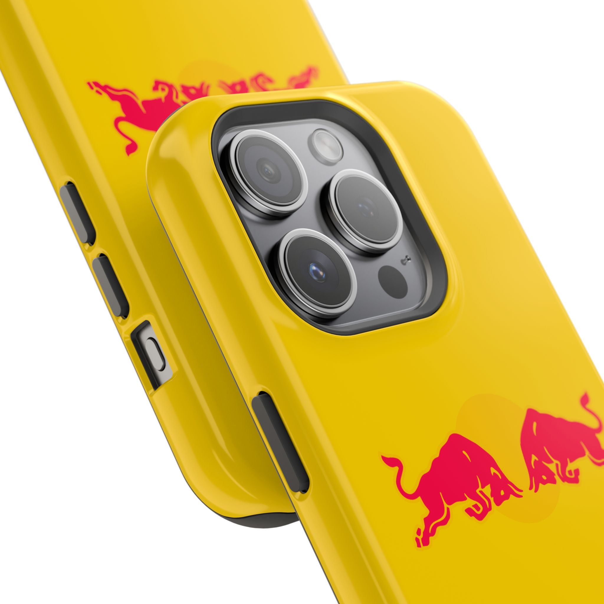 Red Bull yellow inspired Magnetic Tough Cases