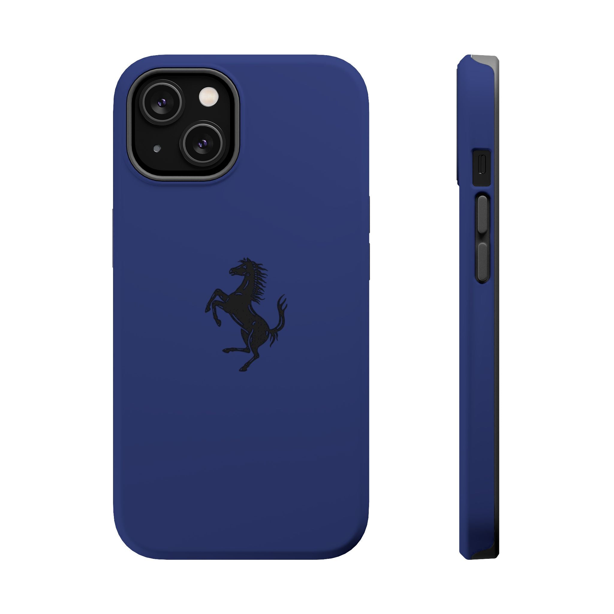 Ferrari horse blu pozzi inspired Magnetic Tough Cases