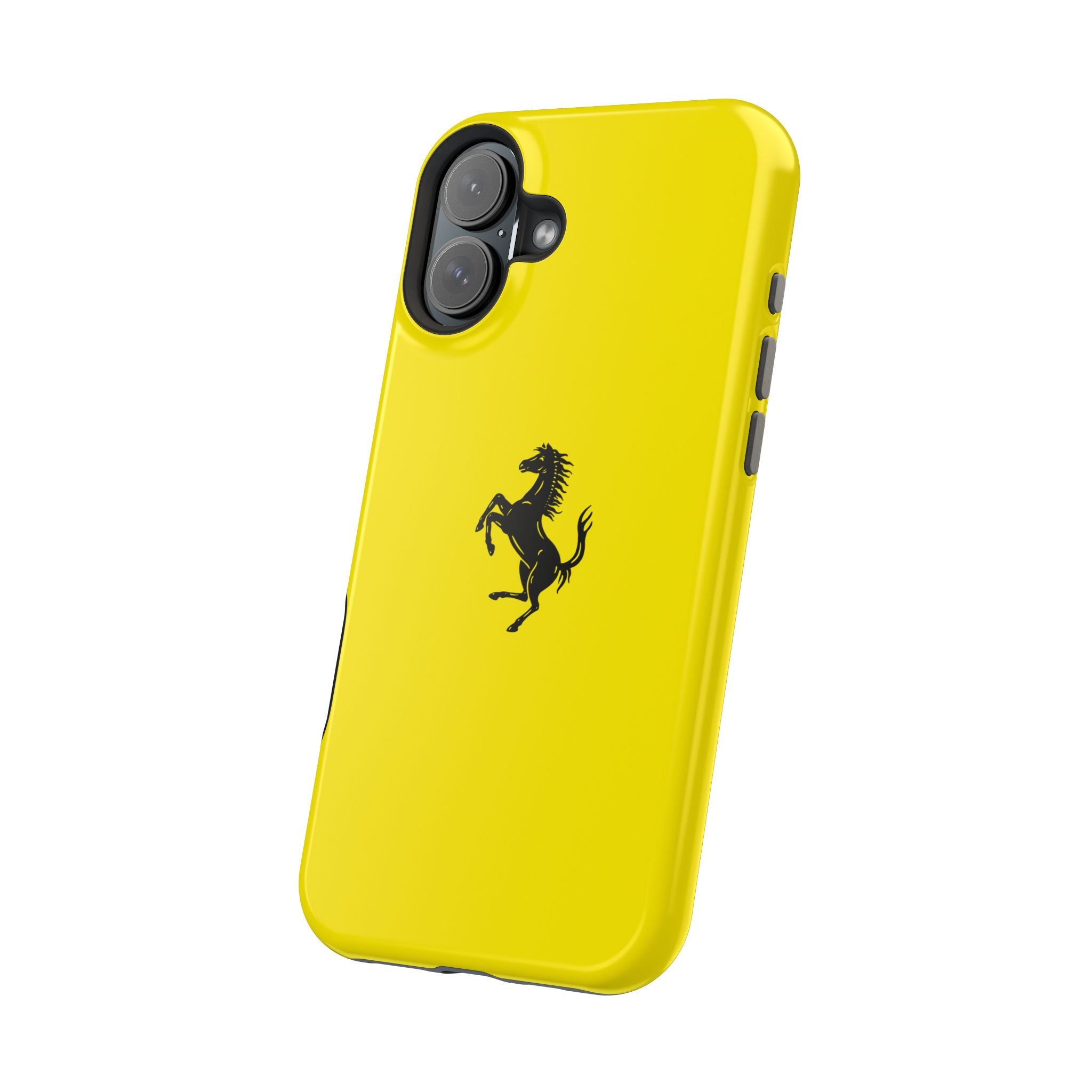 Ferrari horse Giallo Modena inspired Tough Cases