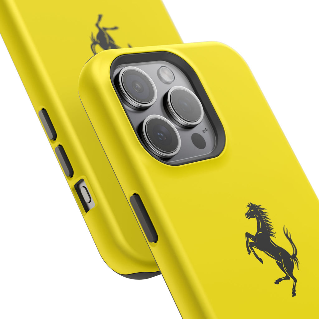 Ferrari horse giallo modena inspired Magnetic Tough Cases