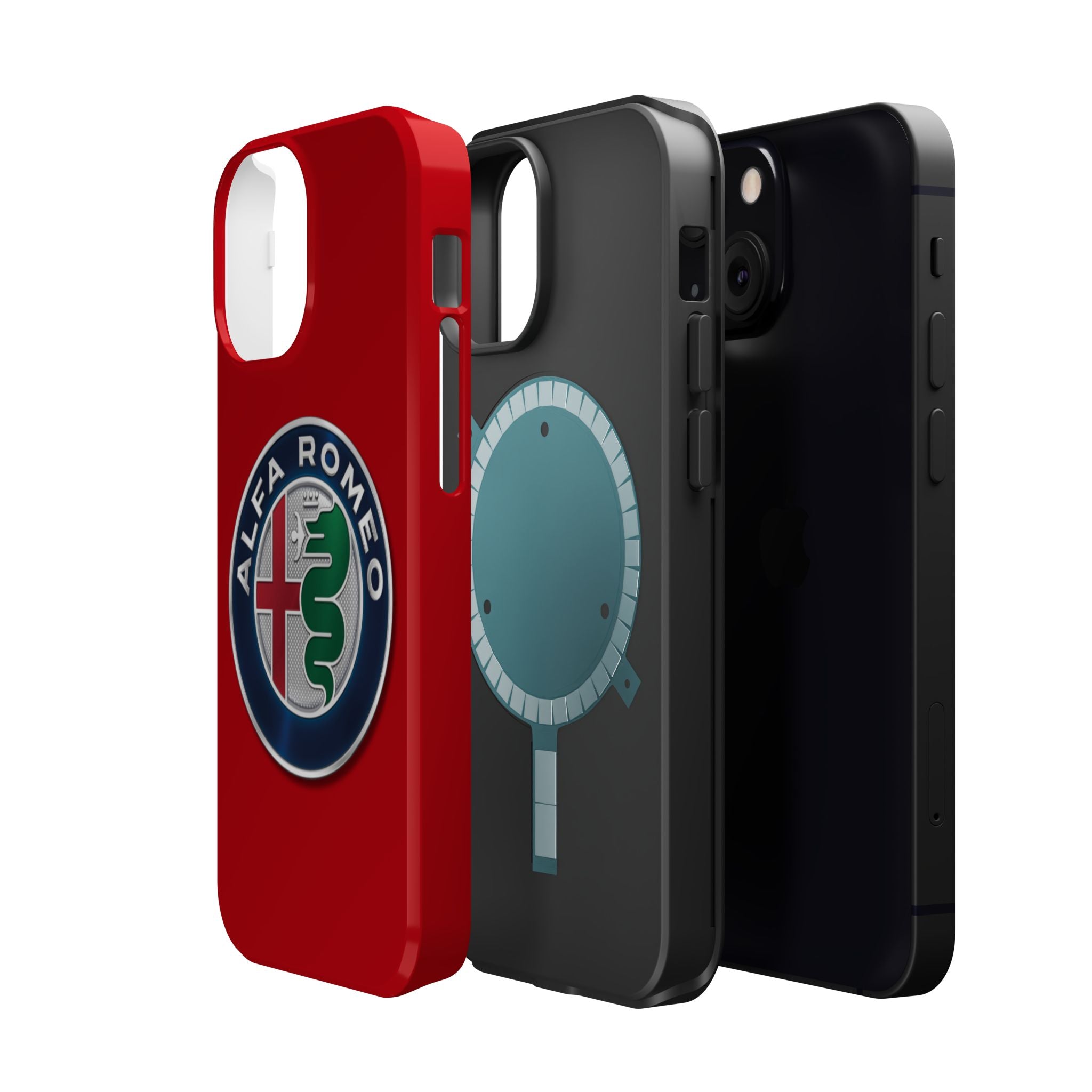 Alfa Romeo Red inspired Magnetic Tough Cases