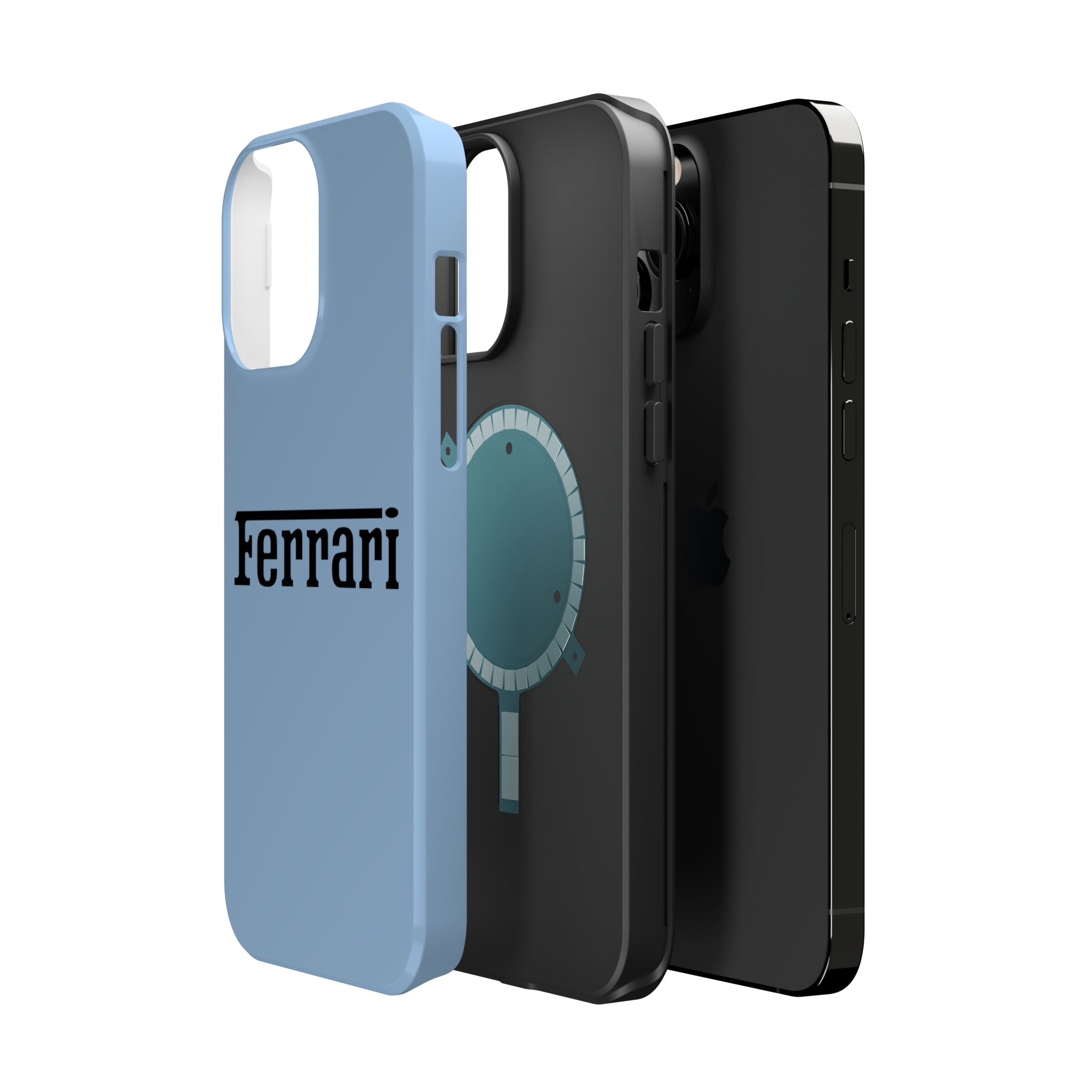 Ferrari Grigio Alloy inspired Magnetic Tough Cases