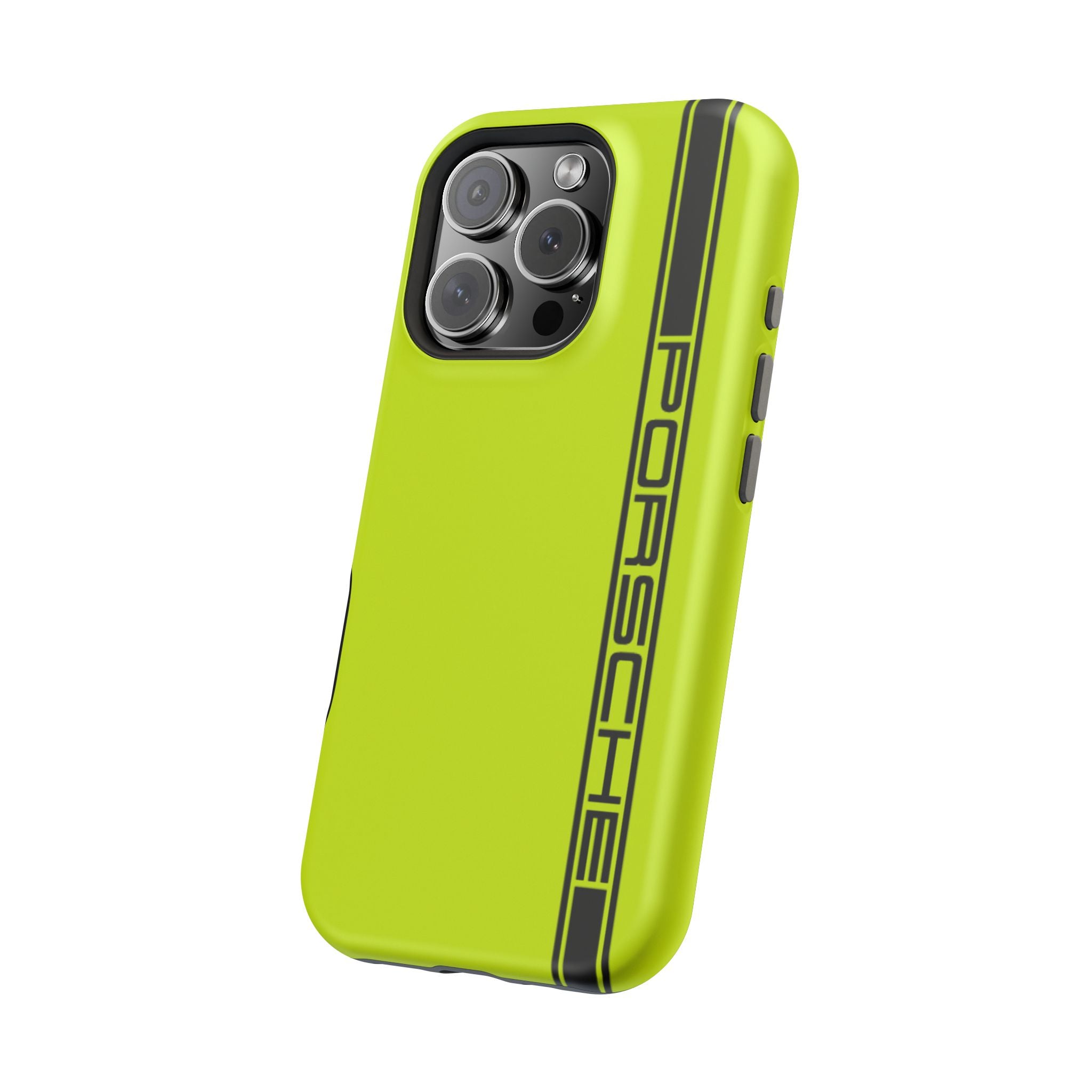 Porsche Acid Green Magnetic Tough Cases
