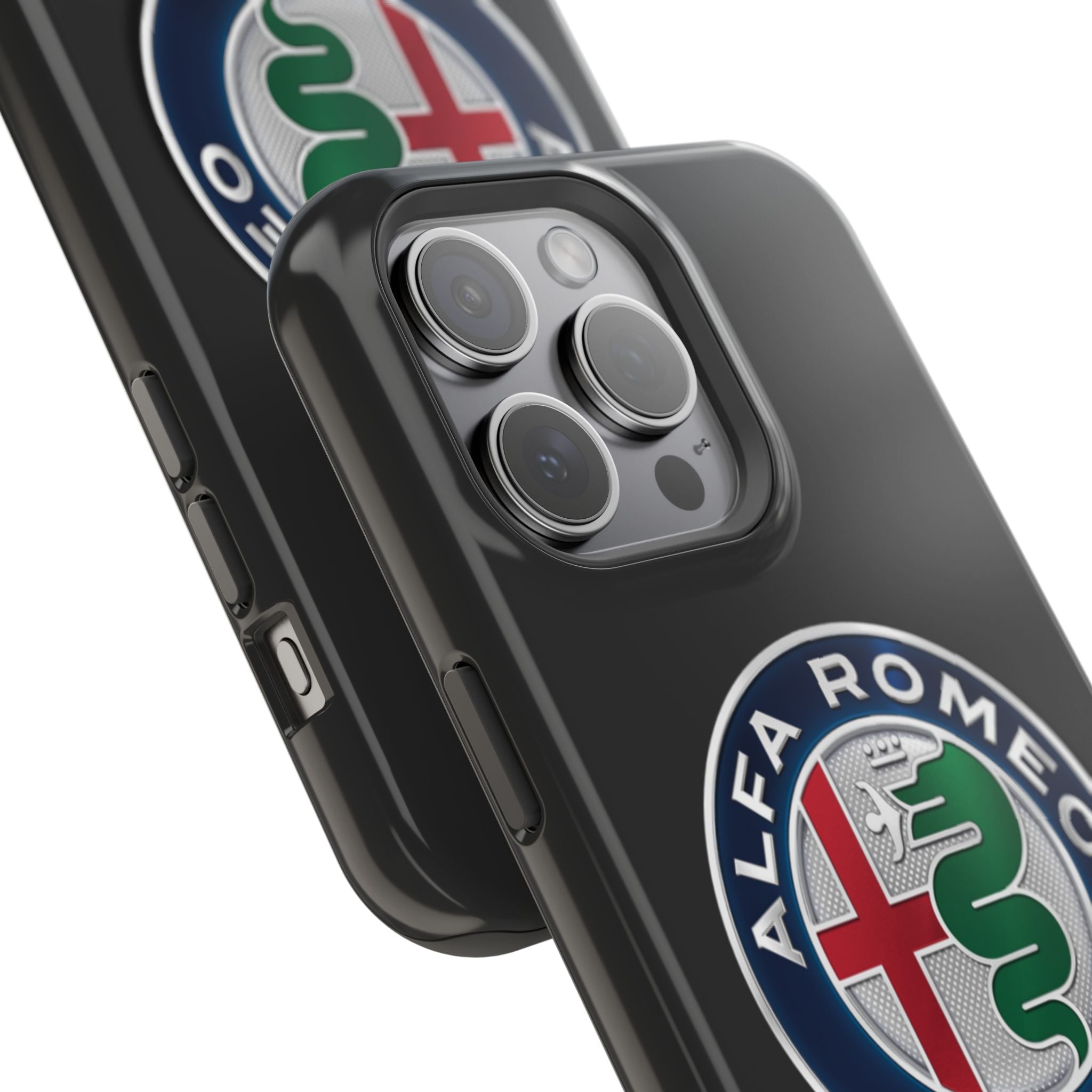 Alfa romeo black Magnetic Tough Cases