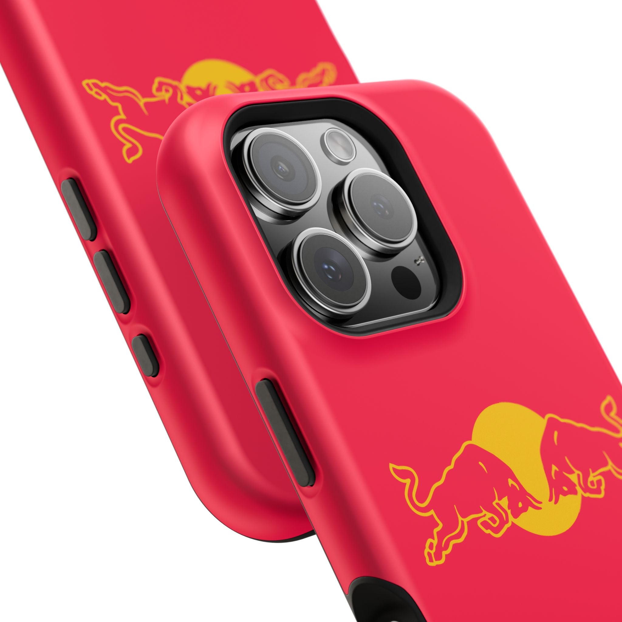 Red Bull red inspired Magnetic Tough Cases
