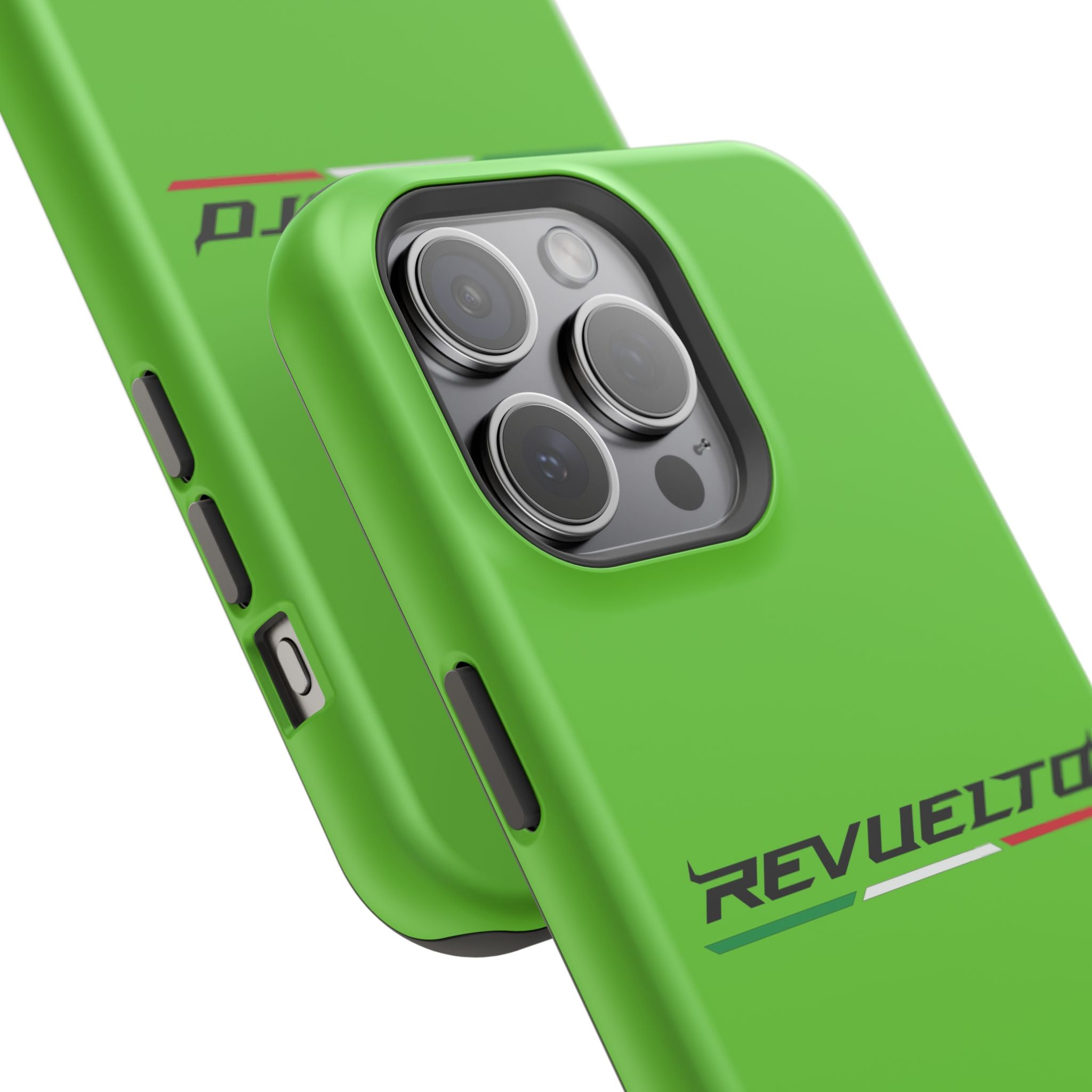 Lamborghini Revuelto Green inspired Magnetic Tough Cases