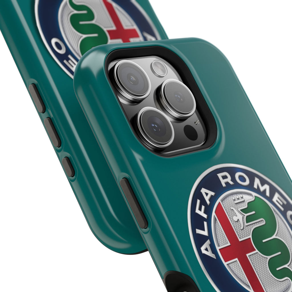 Alfa Romeo Green Magnetic Tough Cases