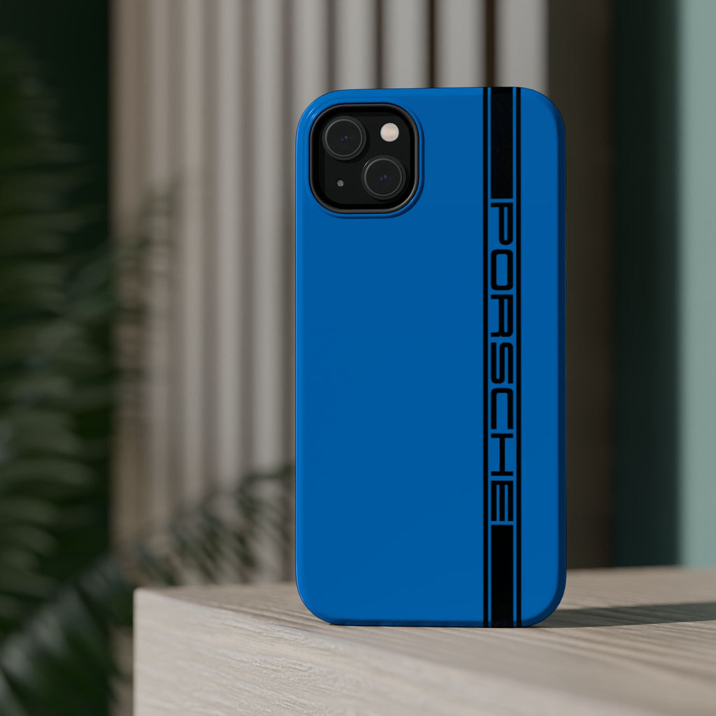 Porsche Riviera Blue inspired Magnetic Tough Cases