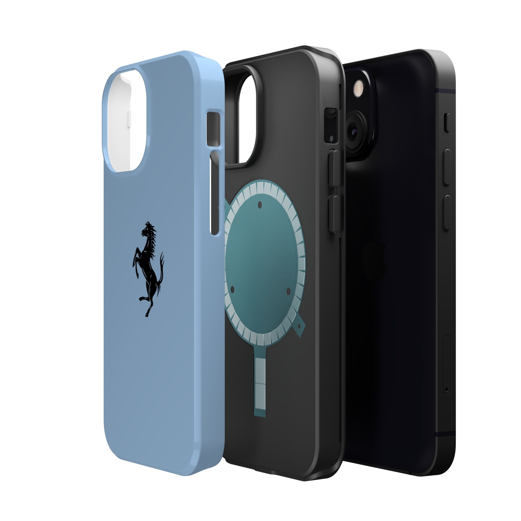 Ferrari hose Grigio alloy inspired Magnetic Tough Cases