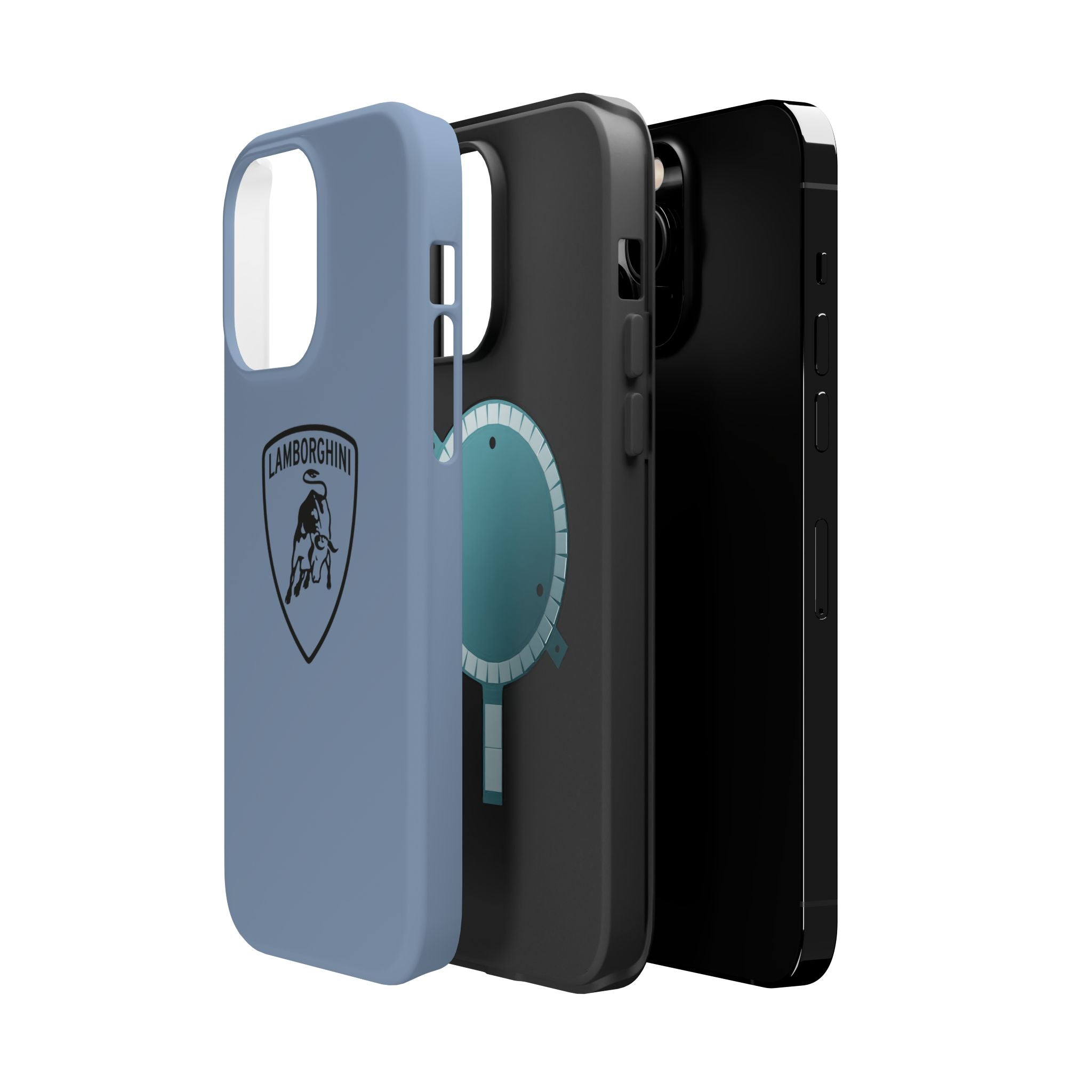 Lamborghini Azzurro Thetys inspired Magnetic Tough Cases