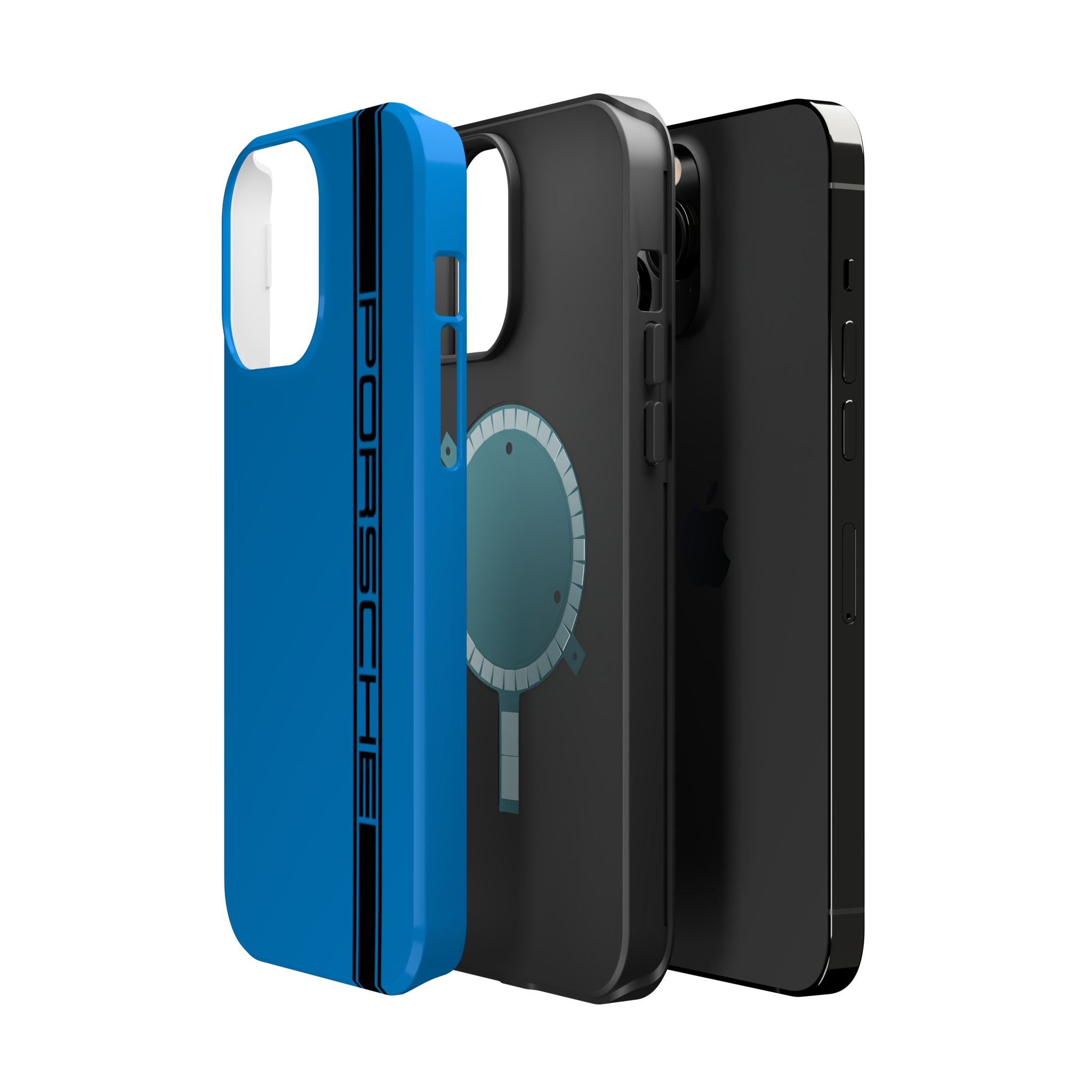 Porsche Riviera Blue inspired Magnetic Tough Cases