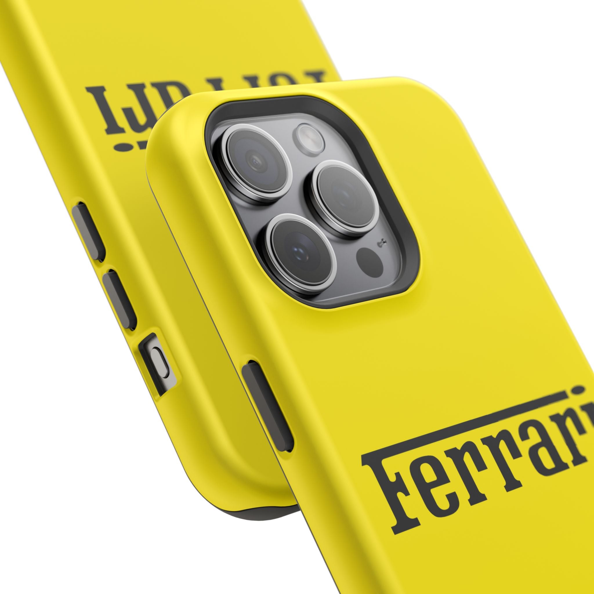 Ferrari Giallo Modena Inspired Magnetic Tough Cases