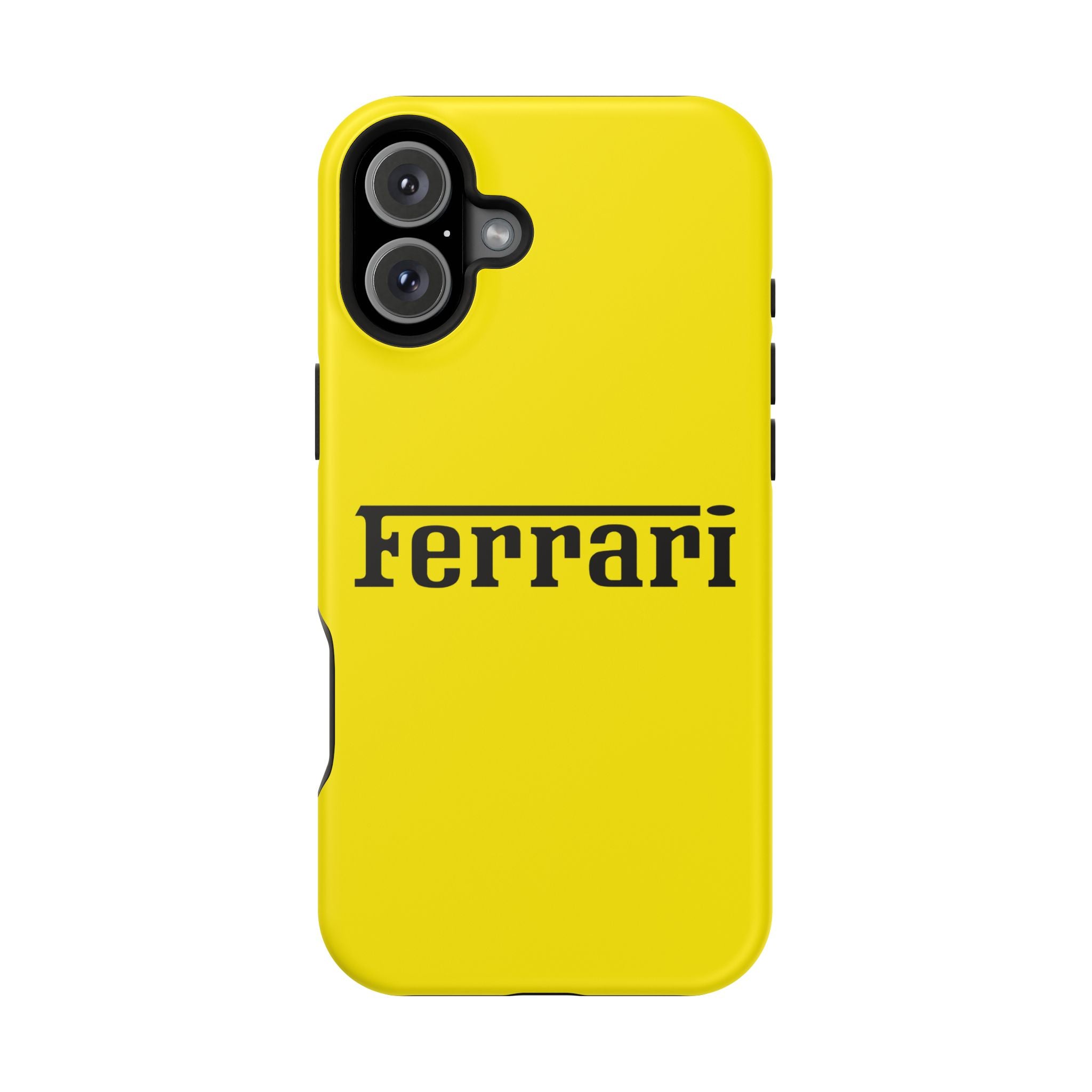 Ferrari Giallo Modena Inspired Magnetic Tough Cases