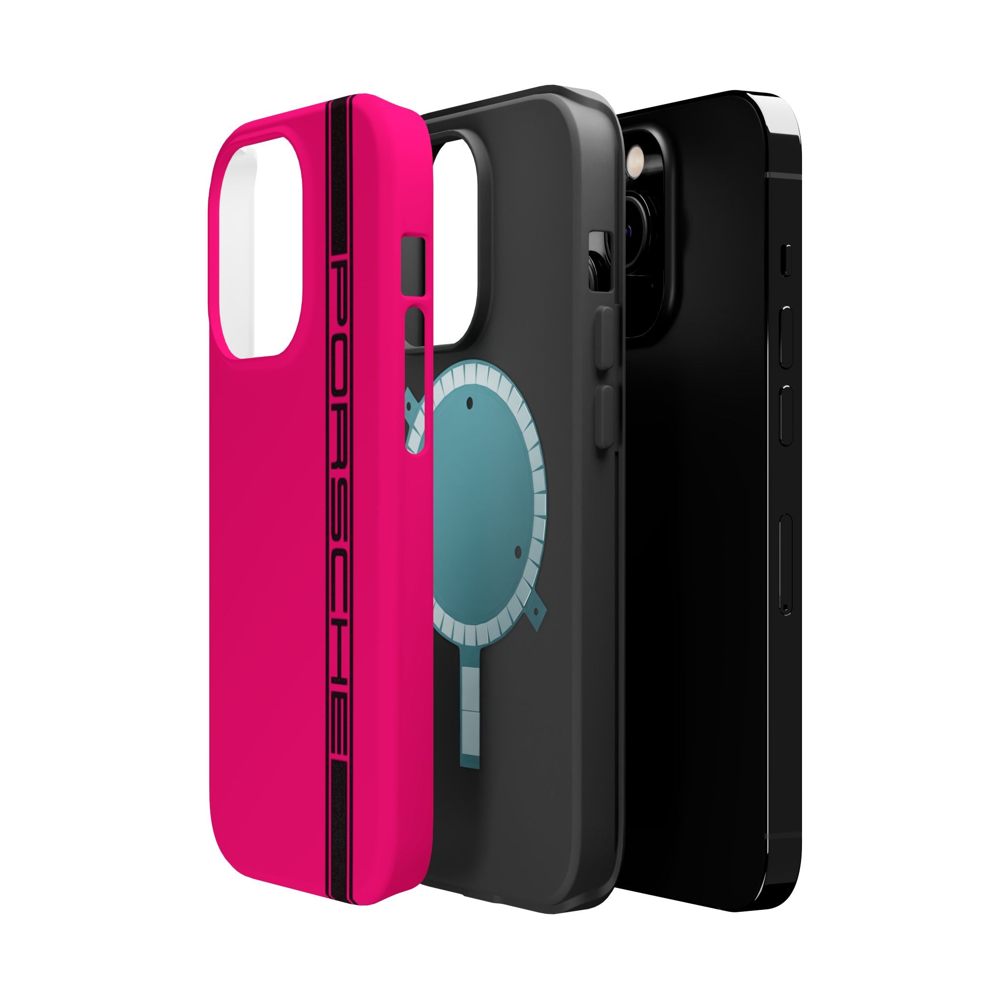 Porsche Rubystar colored inspired Magnetic Tough Cases