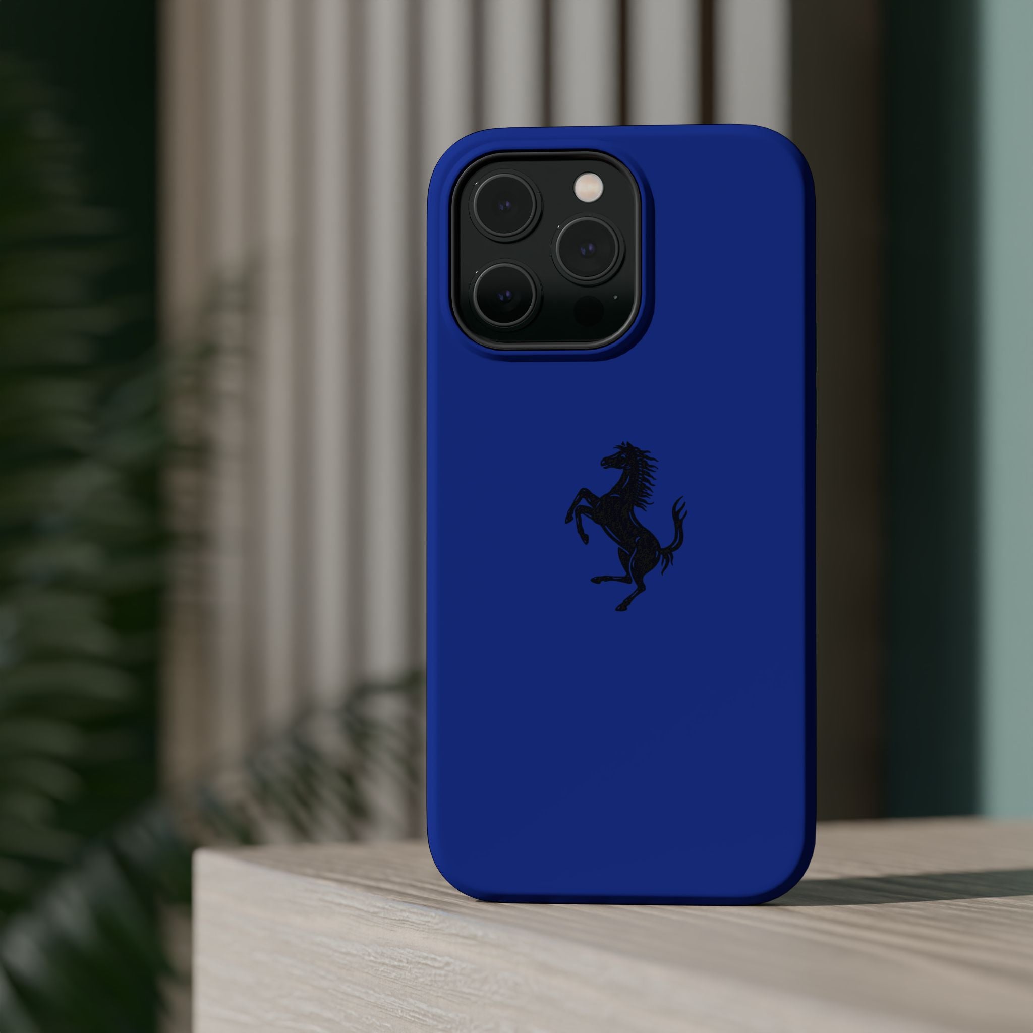 Ferrari horse blu Tour de France inspired Magnetic Tough Cases