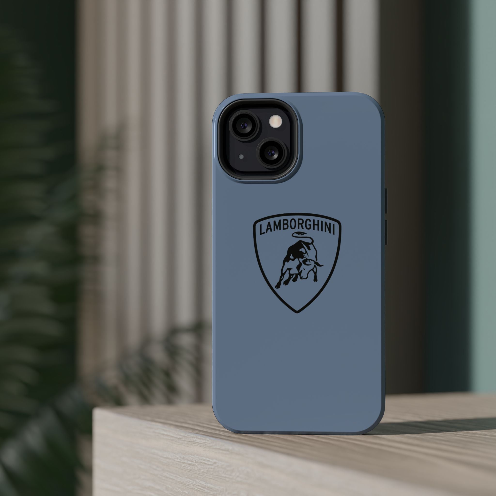 Lamborghini Azzurro Thetys inspired Magnetic Tough Cases