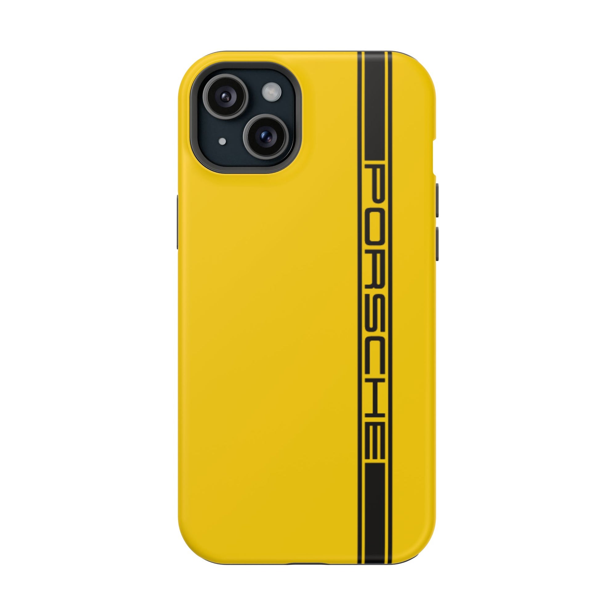 Porsche Speed yellow inspired Magnetic Tough Cases