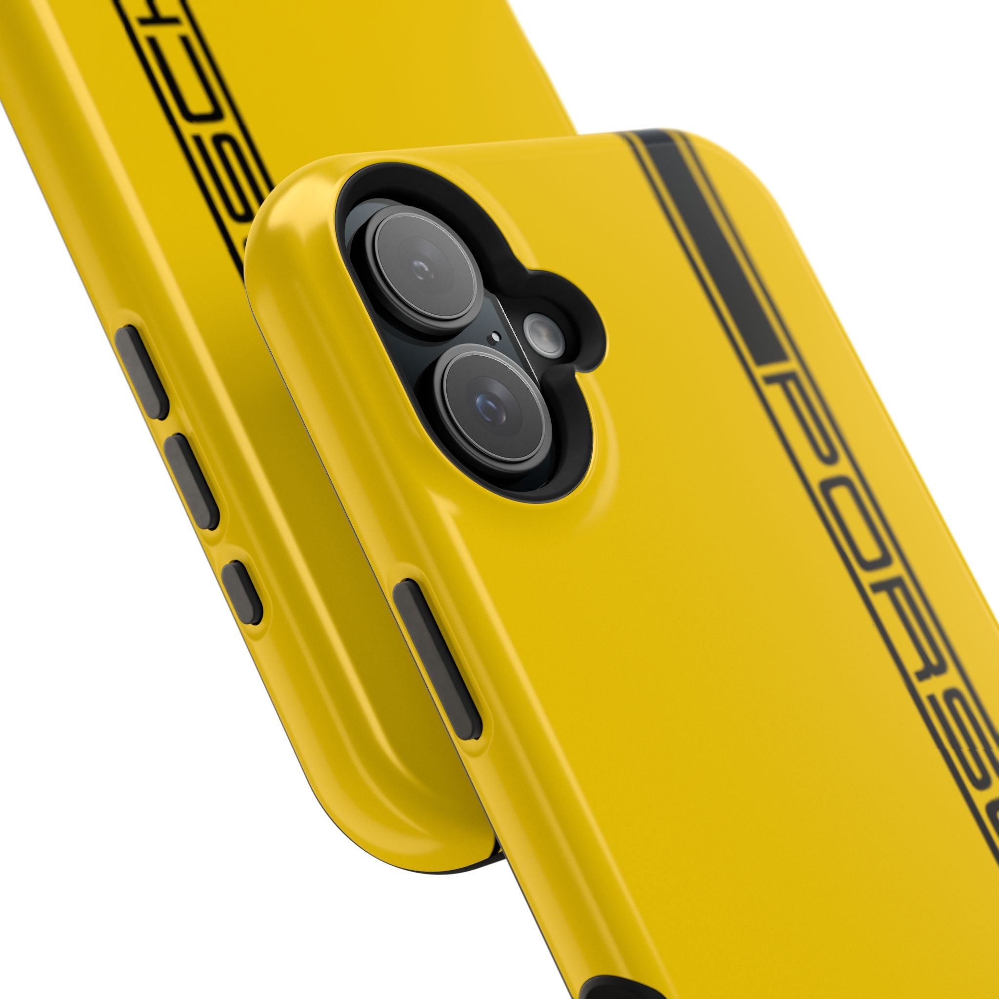 Porsche Speed yellow inspired Magnetic Tough Cases