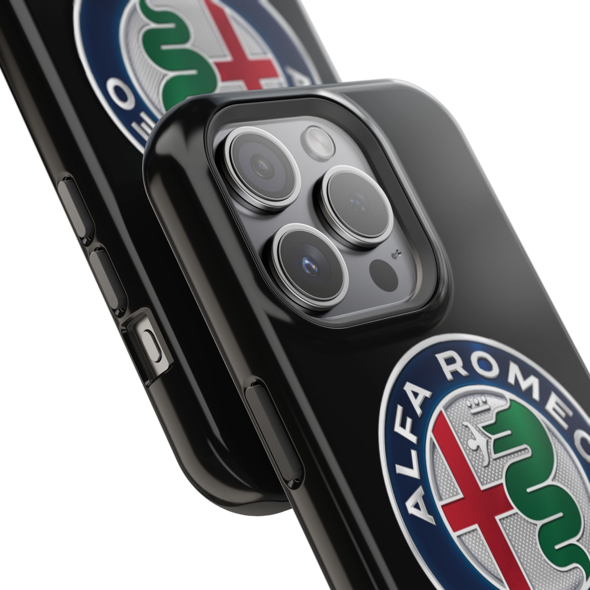 Alfa romeo Dark black inspired Magnetic Tough Cases