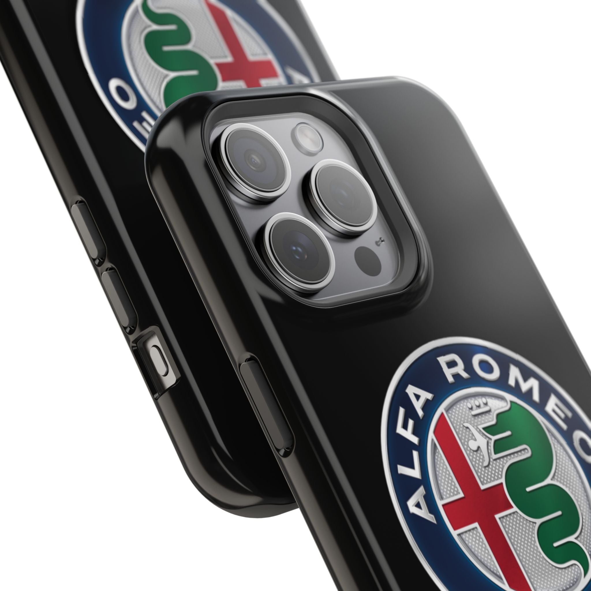 Alfa romeo Dark black inspired Magnetic Tough Cases