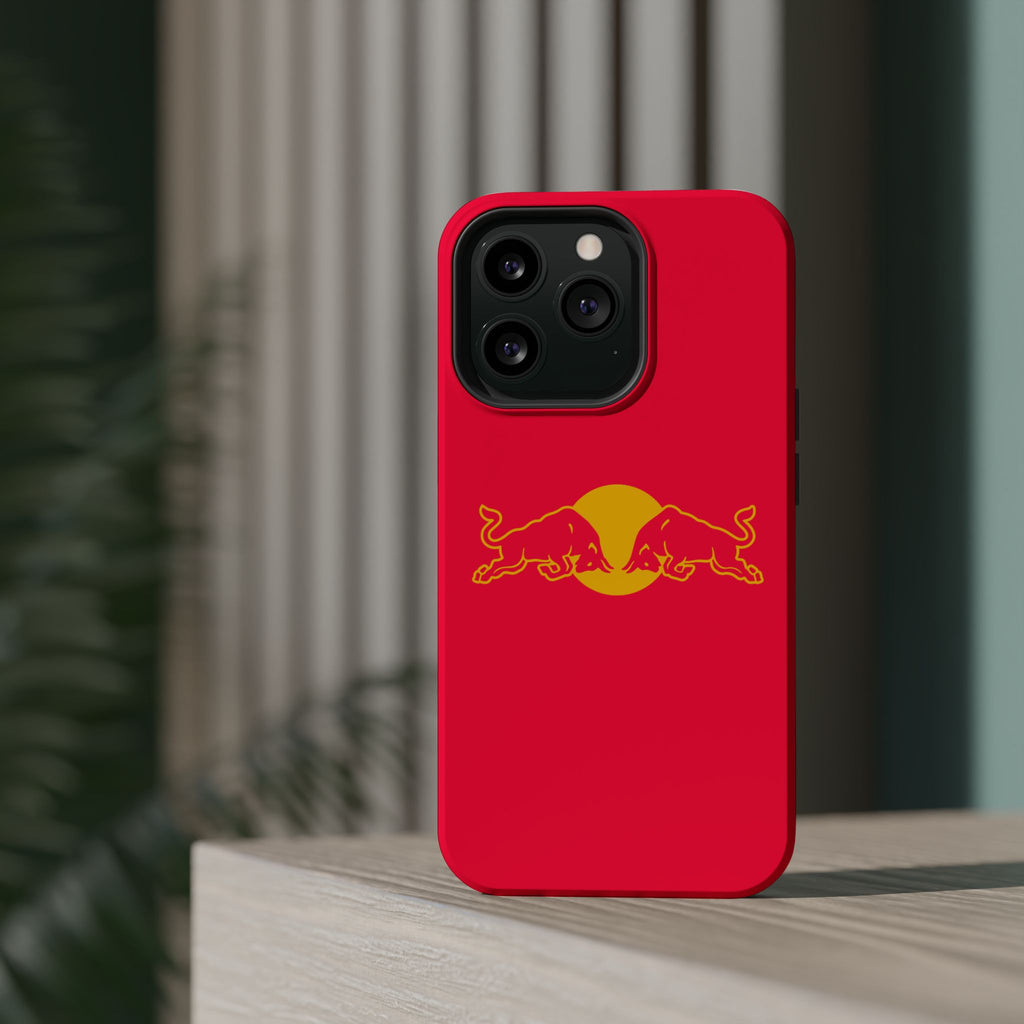 Red Bull red inspired Magnetic Tough Cases