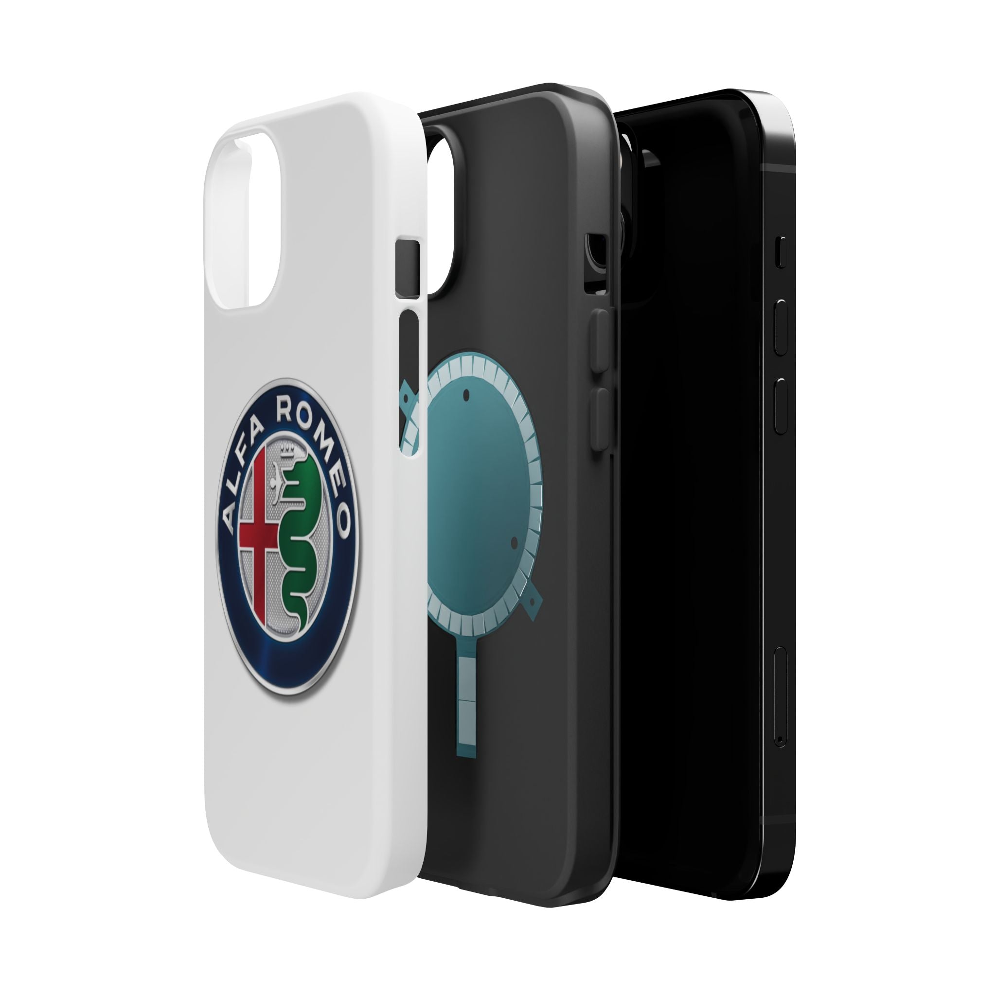 Alfa Romeo White Magnetic Tough Cases