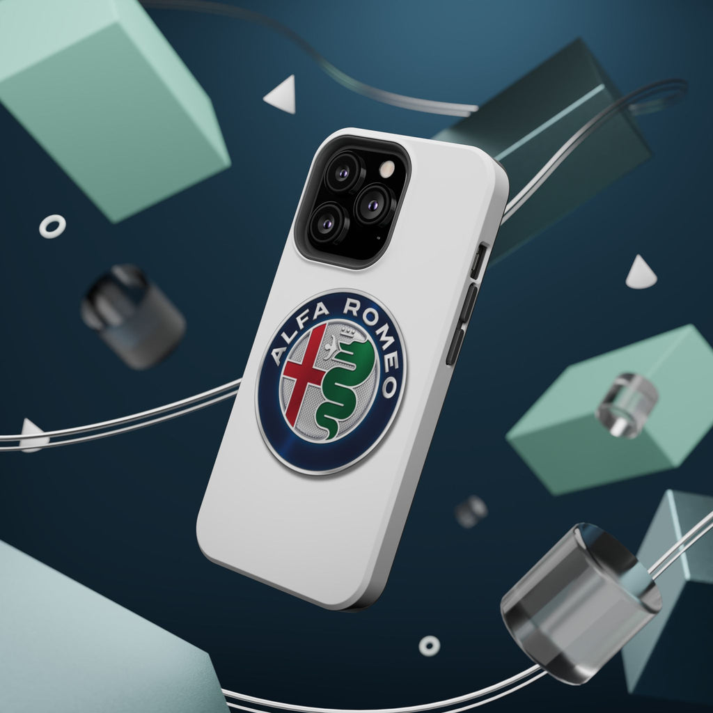 Alfa Romeo White Magnetic Tough Cases