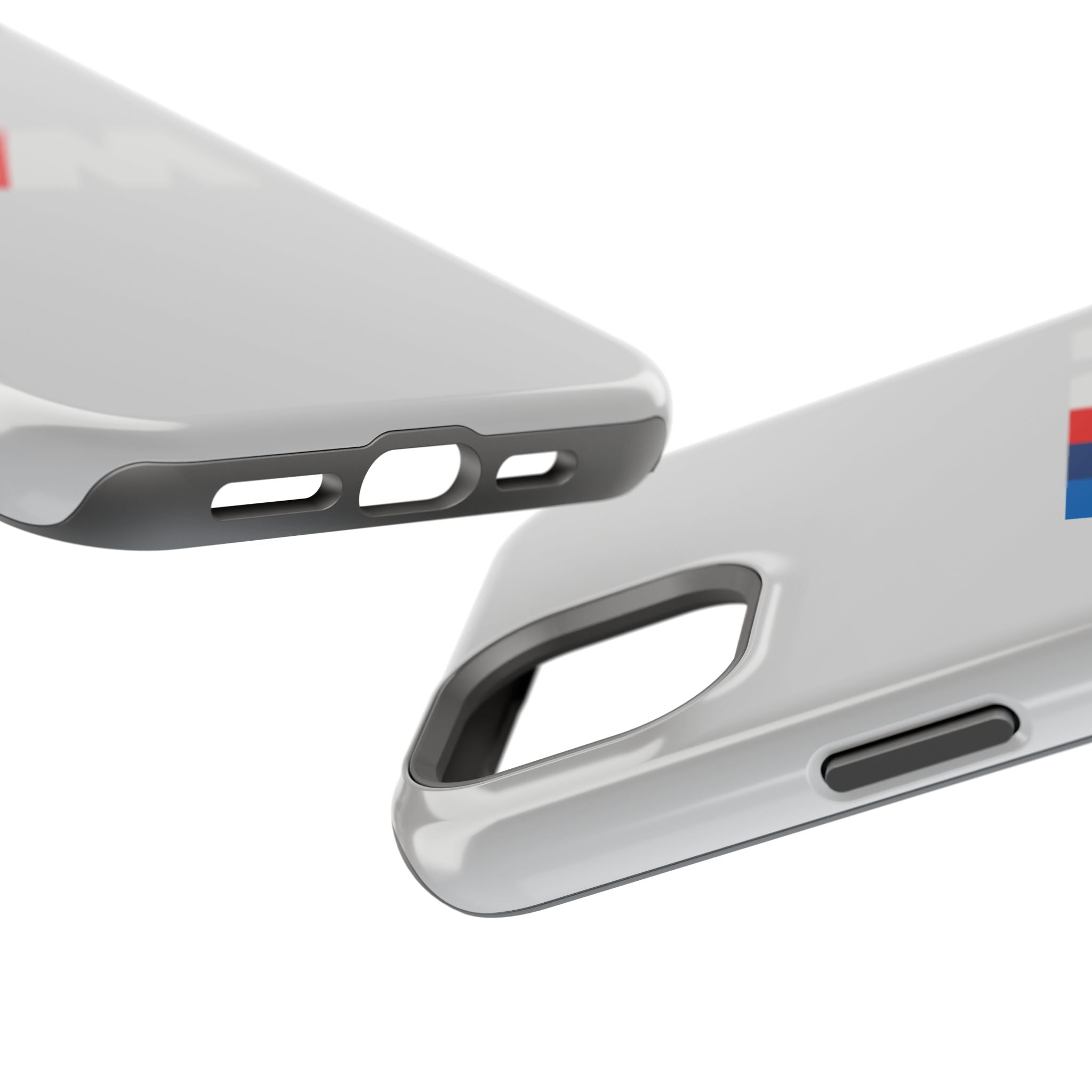 M badge inspired Magnetic Tough Cases