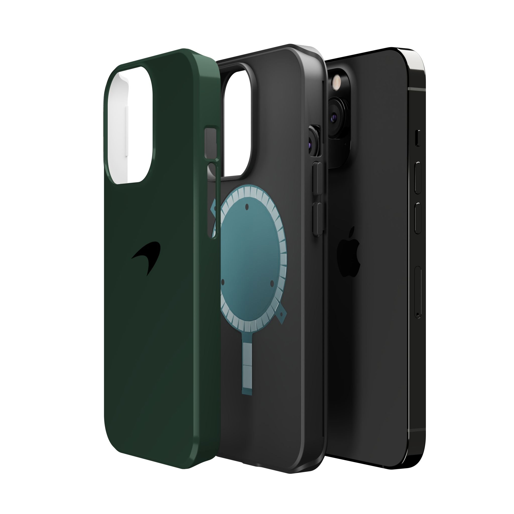 Racing green mclaren inspired Magnetic Tough Cases