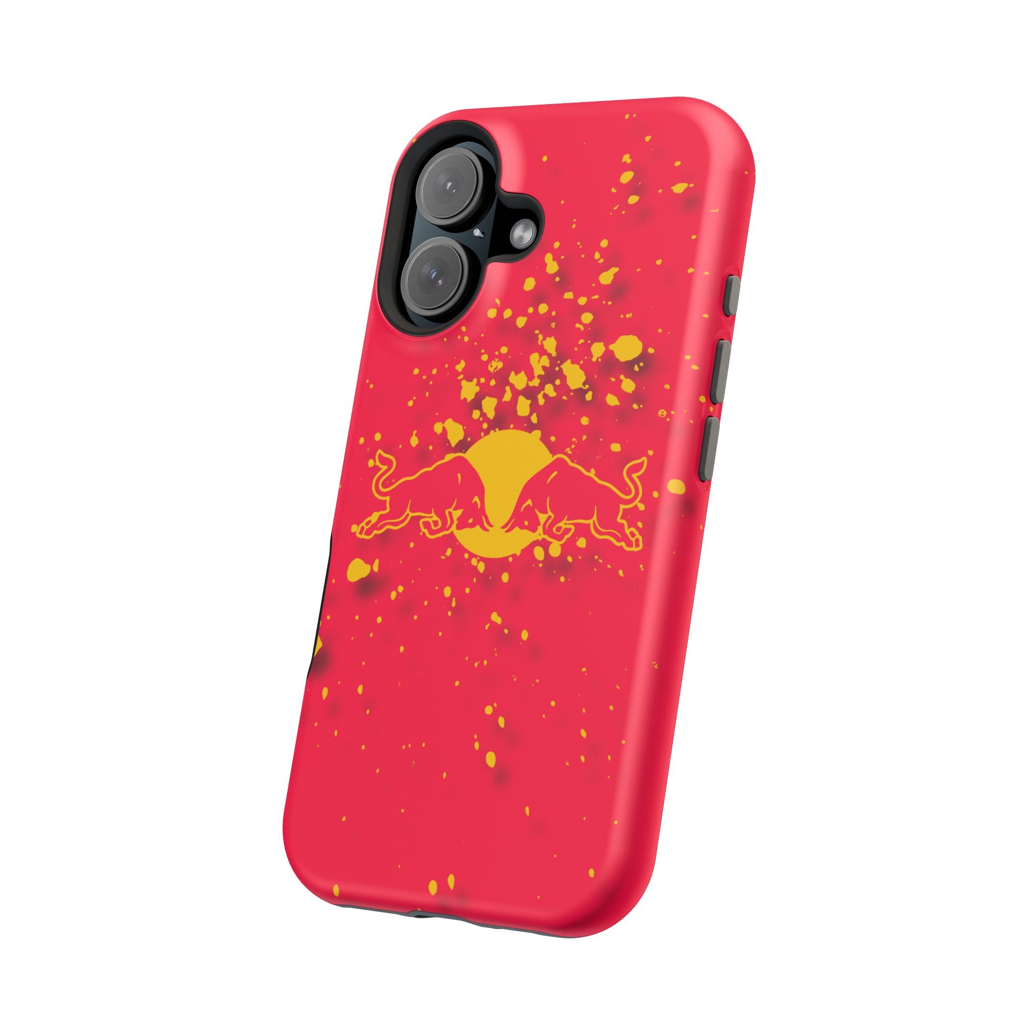 Red Bull with yellow splash inspired Magnetic Tough Cases
