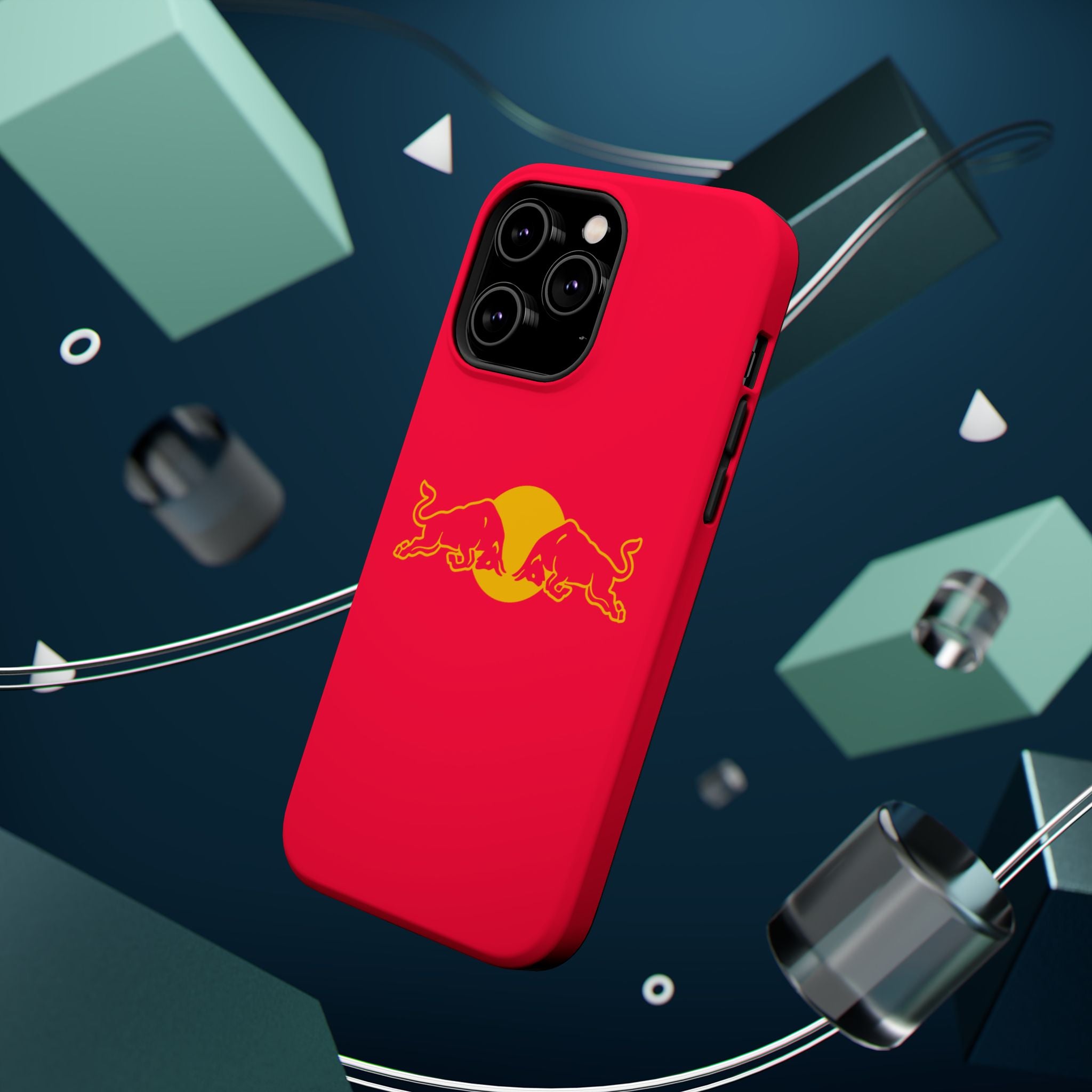 Red Bull red inspired Magnetic Tough Cases