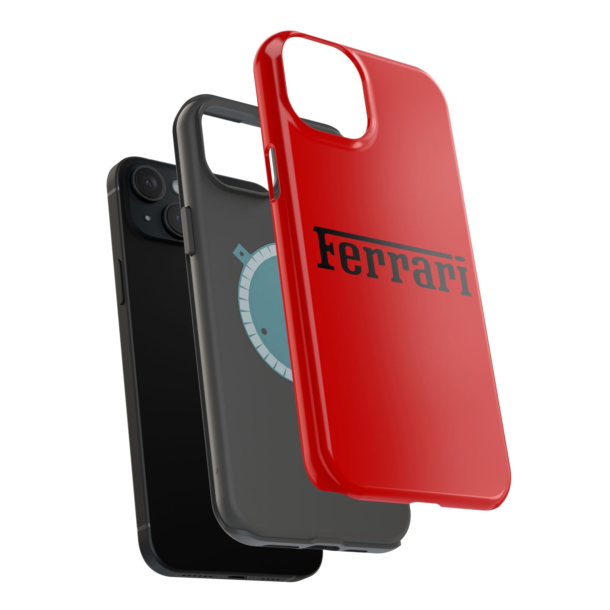 Ferrari Rosso corsa inspired Magnetic Tough Cases