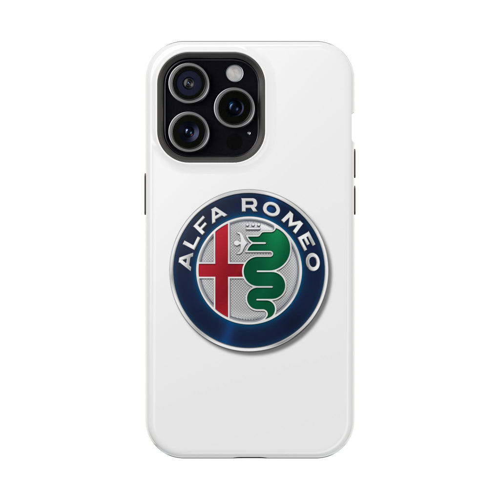 Alfa Romeo White Magnetic Tough Cases