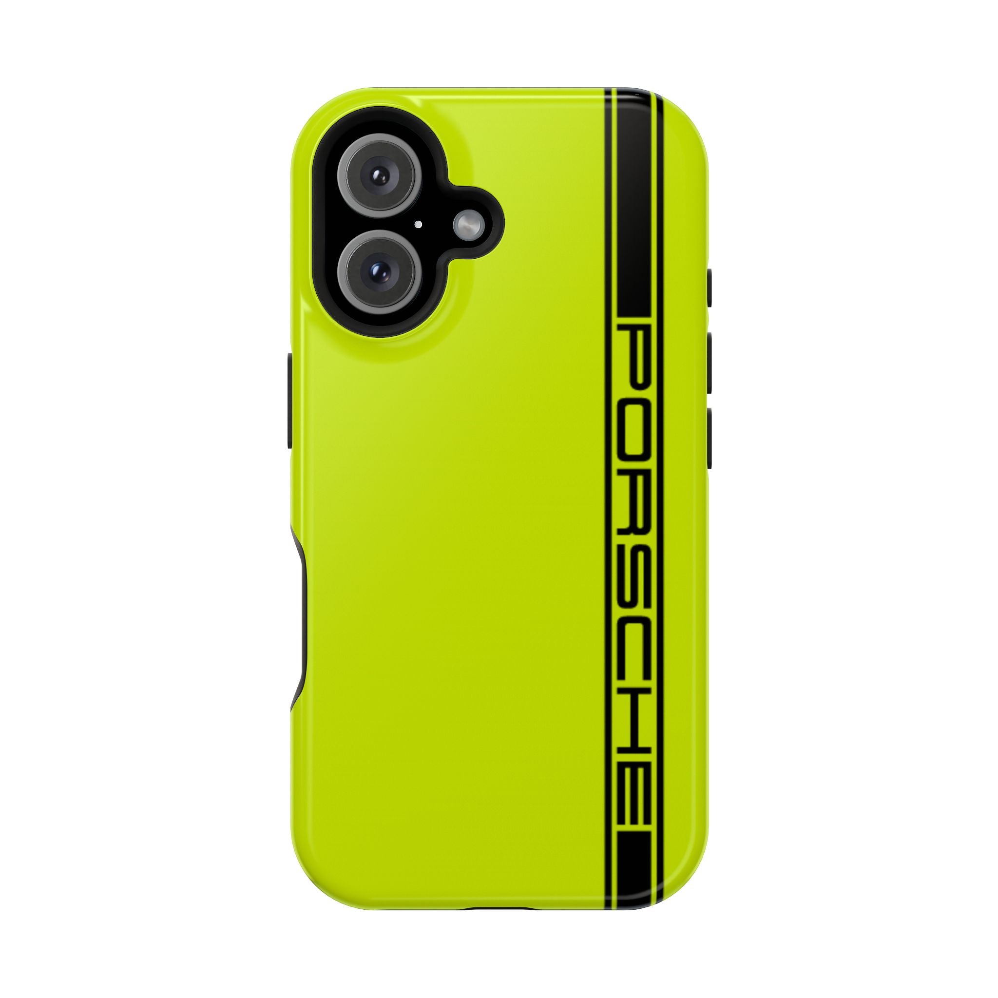 Porsche Acid Green Magnetic Tough Cases