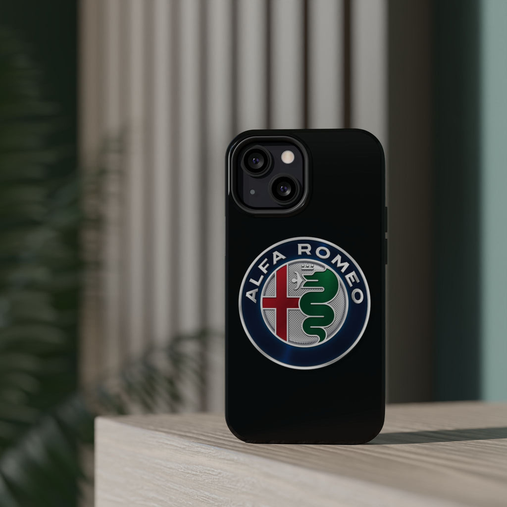 Alfa romeo Dark black inspired Magnetic Tough Cases
