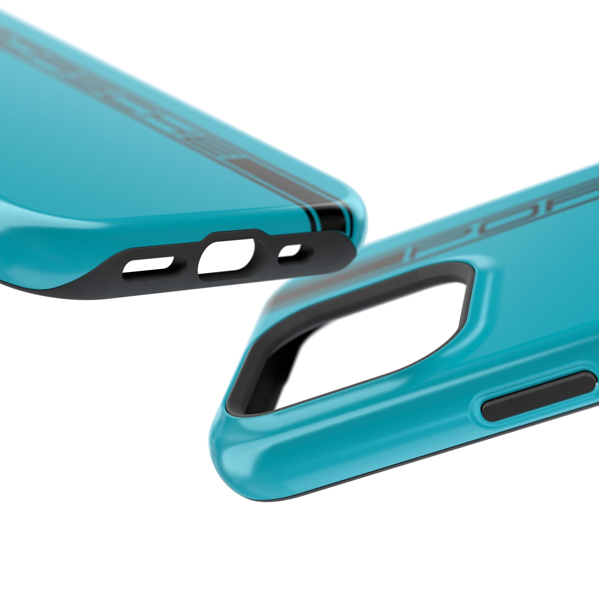 Porsche Miami blue inspired Magnetic Tough Cases