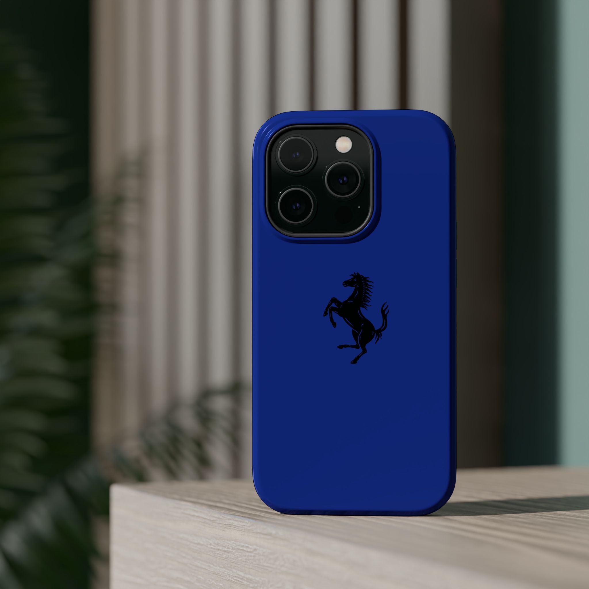 Ferrari horse blu Tour de France inspired Magnetic Tough Cases