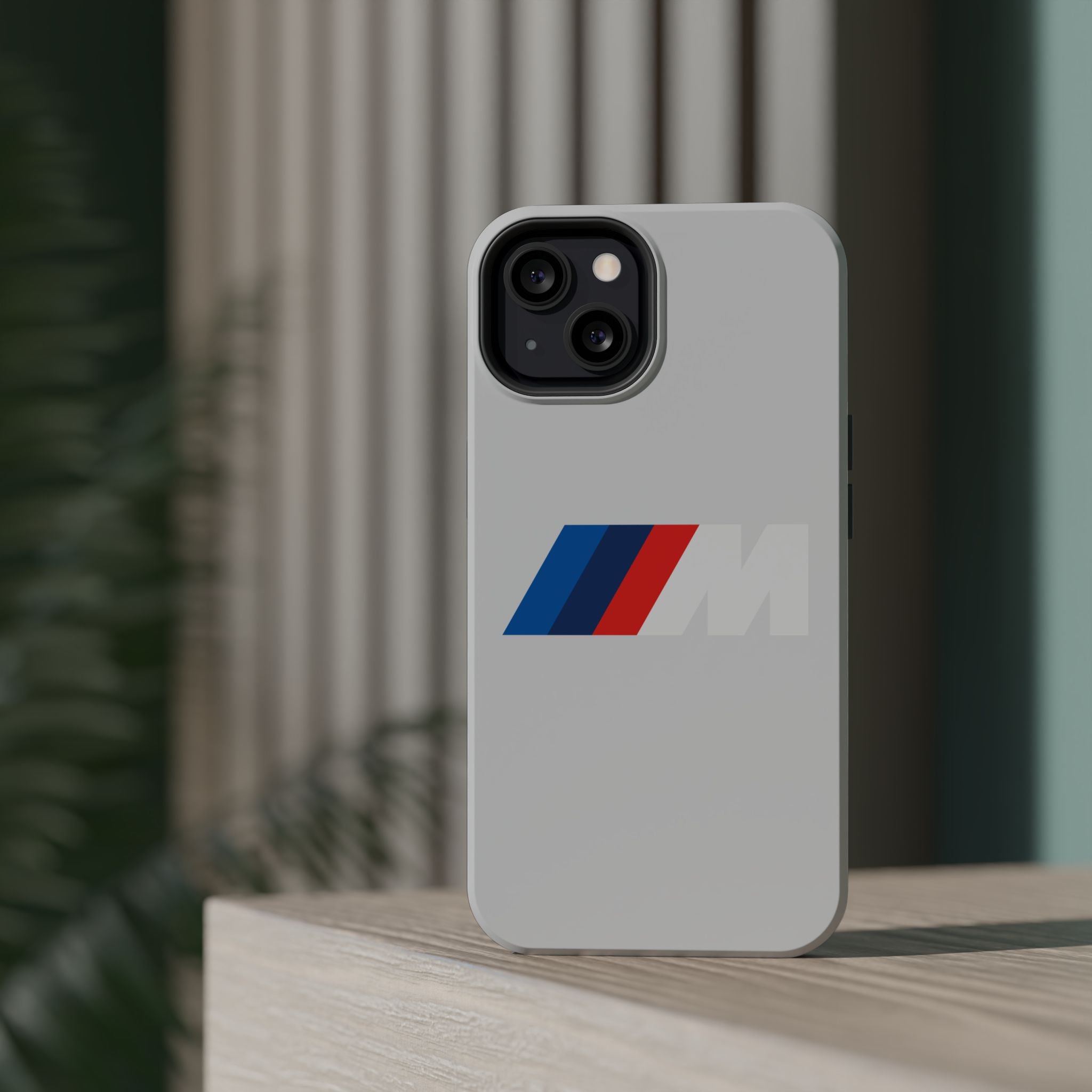 M badge inspired Magnetic Tough Cases