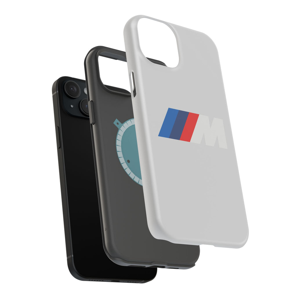 M badge inspired Magnetic Tough Cases